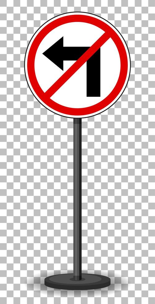 Red traffic sign vector