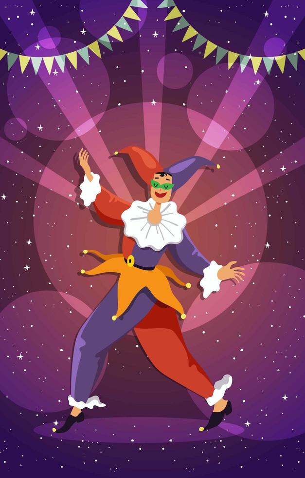 Mardi Gras Party Illustration vector