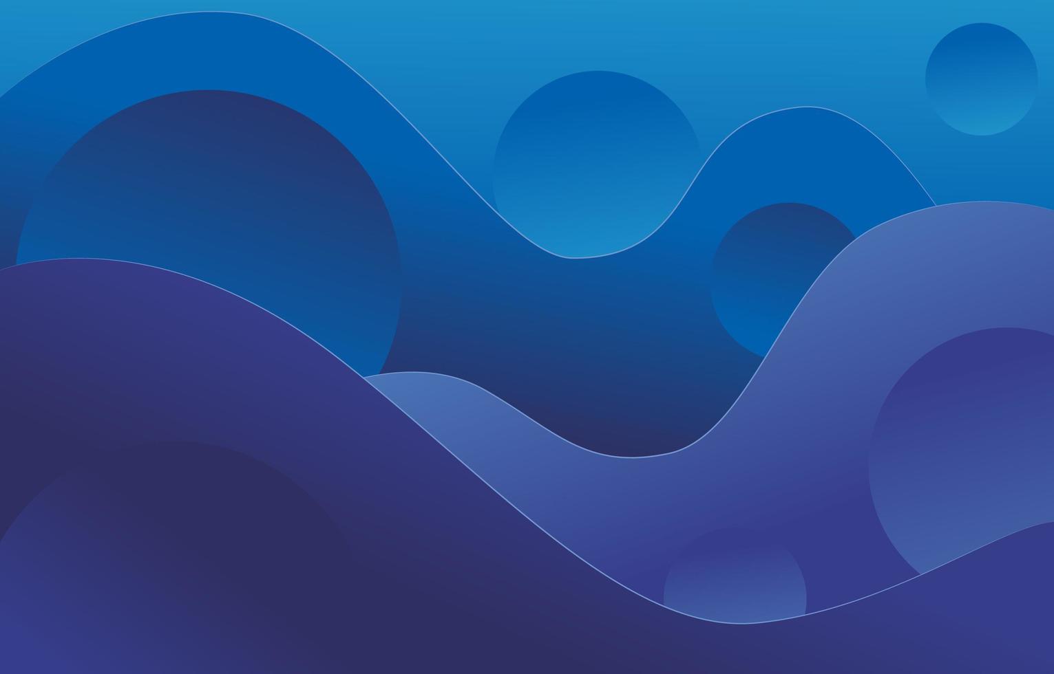 Modern Abstract Blue and Purple Gradient Background vector