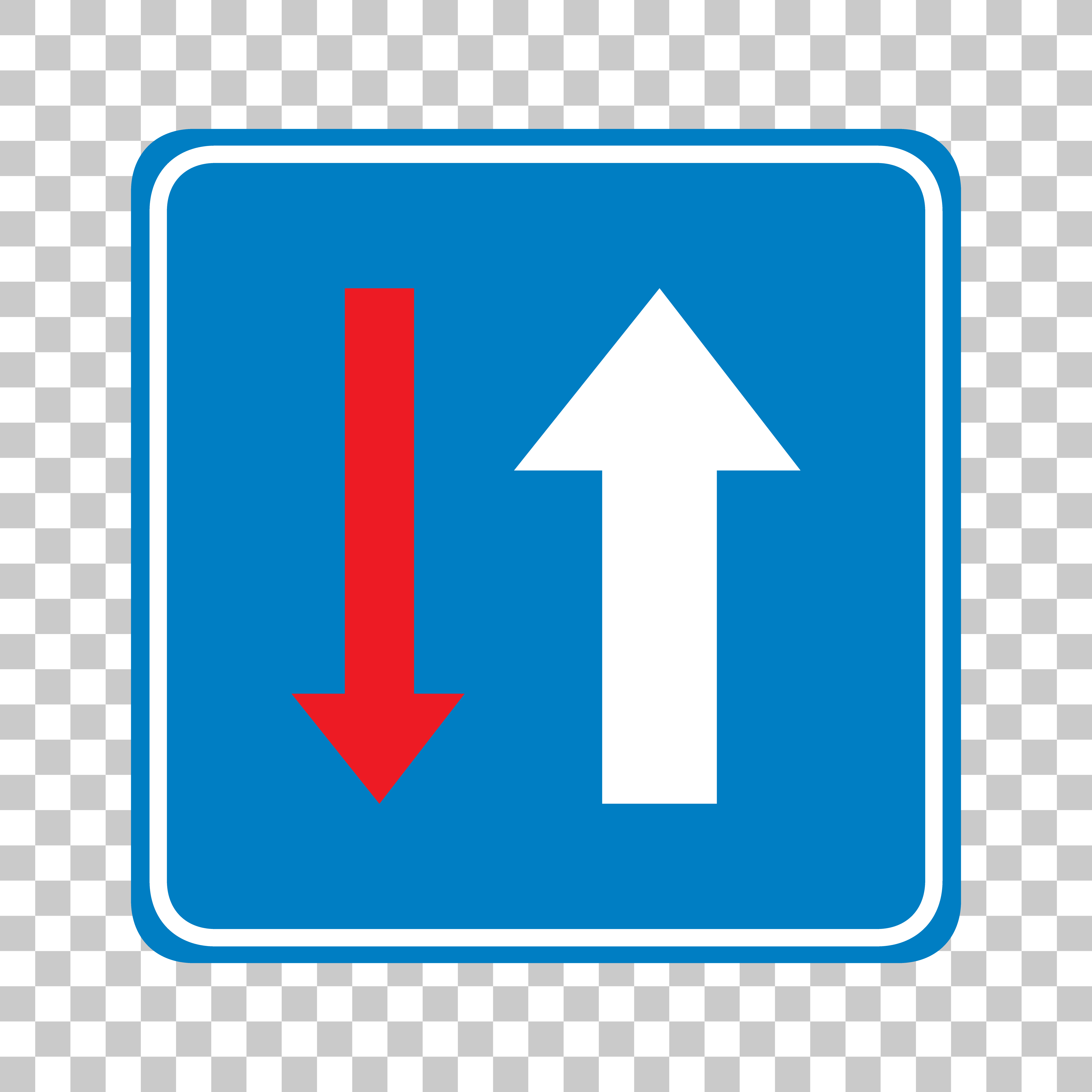 Priority over vehicles sign isolated on transparent background 1541267 Vector Art at