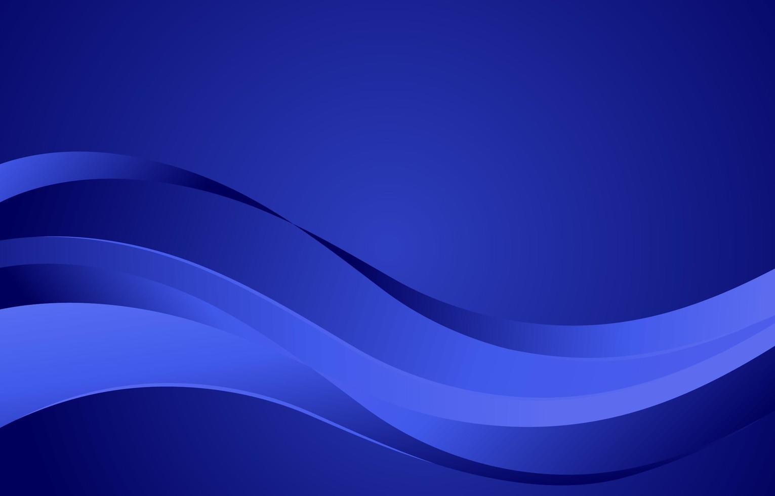 fondo de onda azul vector