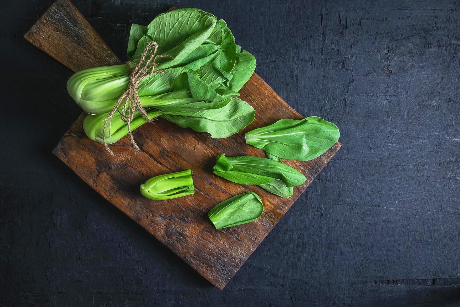 Chinese cabbage chopped photo