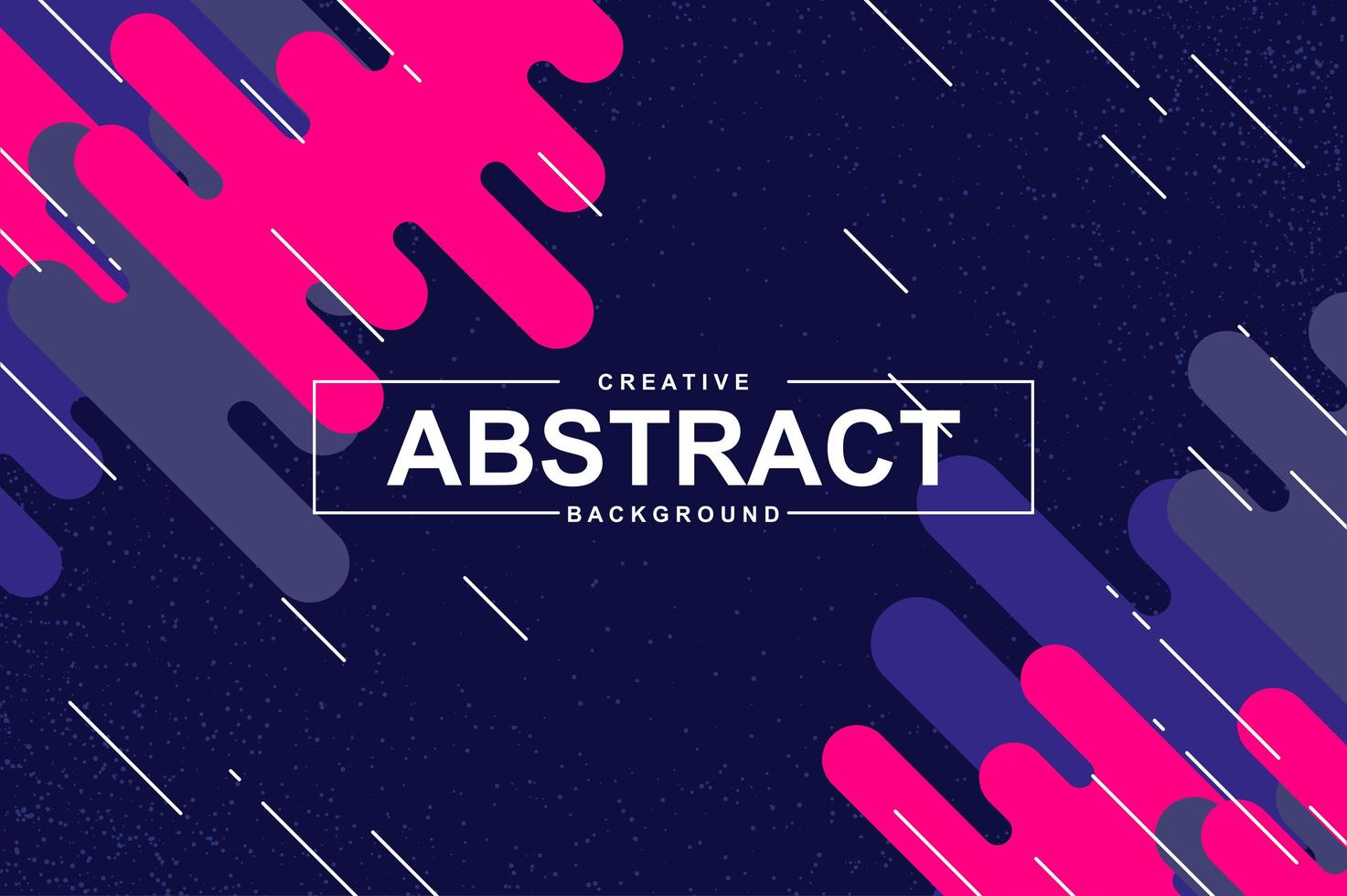 Unique design with dynamic shapes in memphis style vector