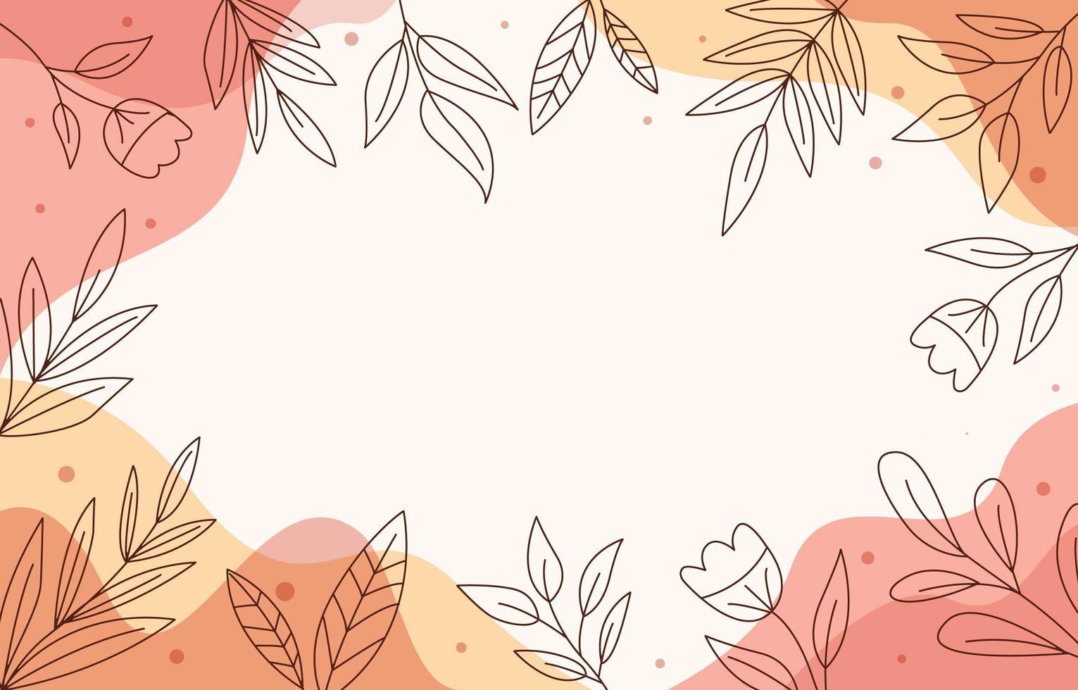 Abstract Floral Background vector