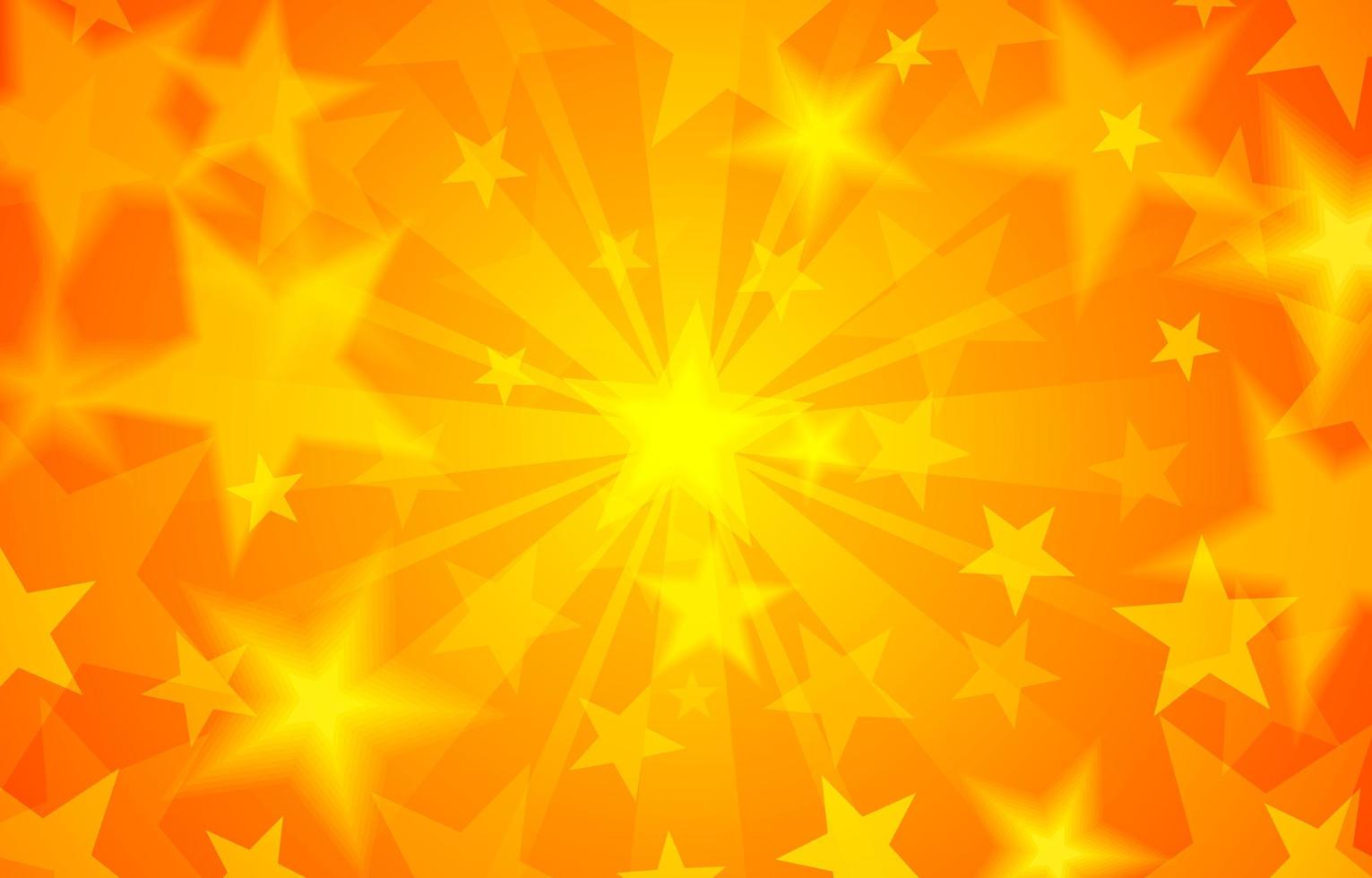 fondo amarillo starburst vector