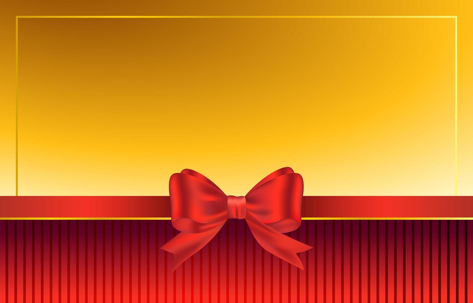 Red Ribbon Background vector