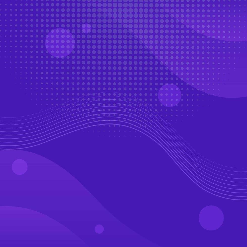 Purple Geometry Background and Wave vector