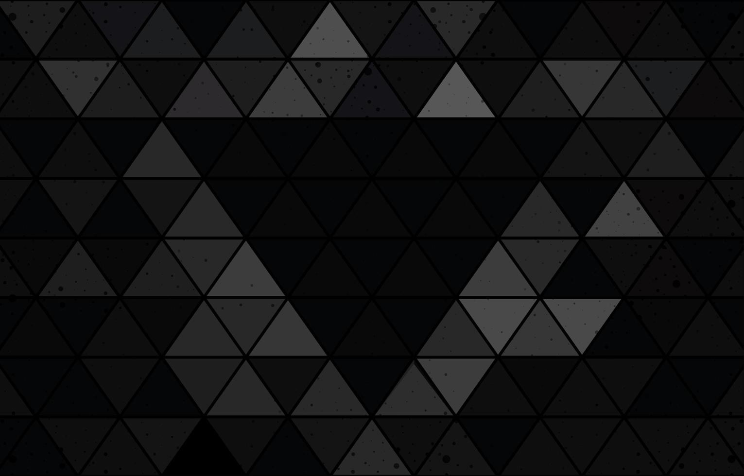 fondo triangulo negro vector