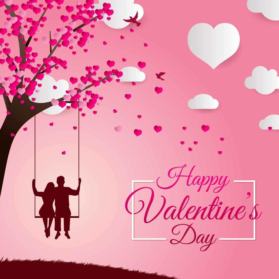 Happy Valentine's Day Concept vector