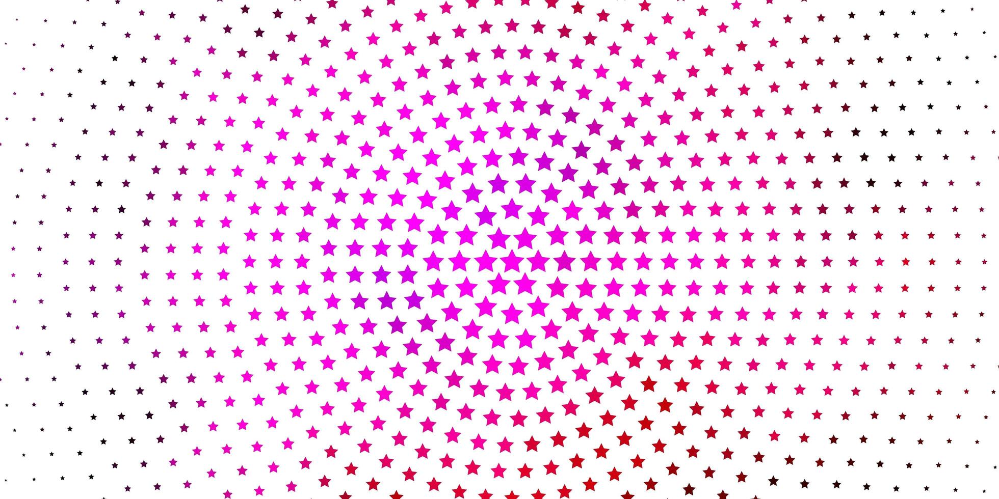 patrón rosa claro con estrellas abstractas. vector