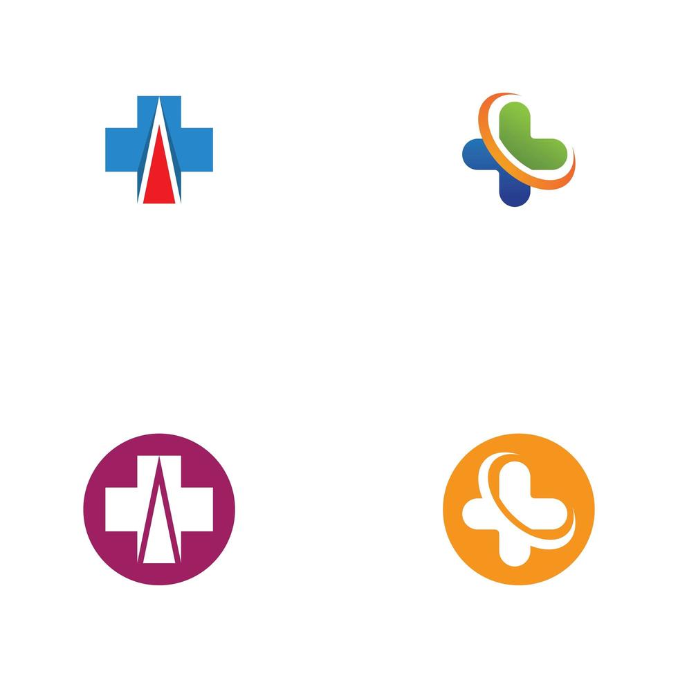 Hospital icons set vector