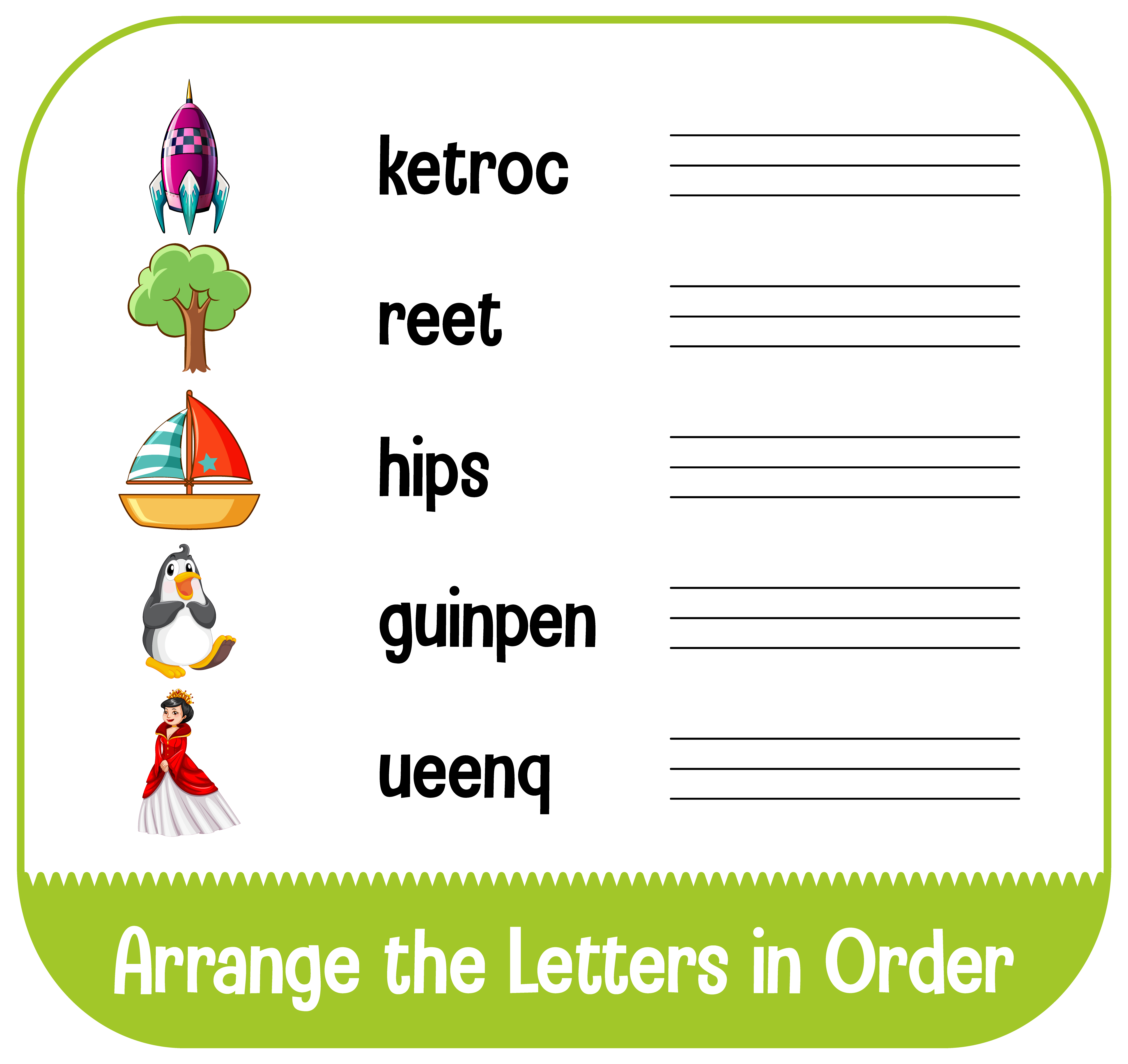 Join the letters in order. Jumbled words for kids. Rearrange the letters and write the words. Rearrange letters. Spelling для детей упражнения.