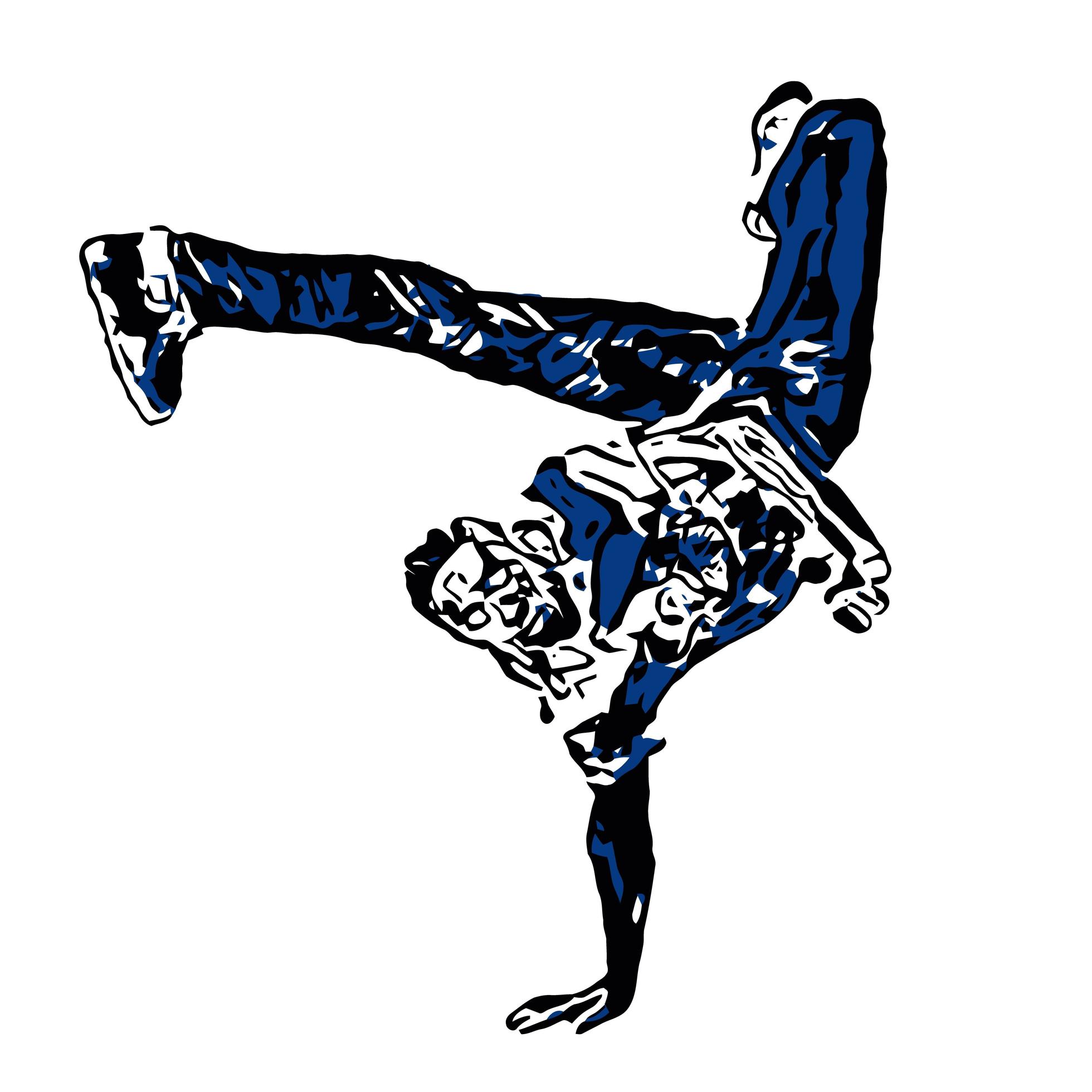 African American hip hop dancer 1591316 Vector Art at Vecteezy