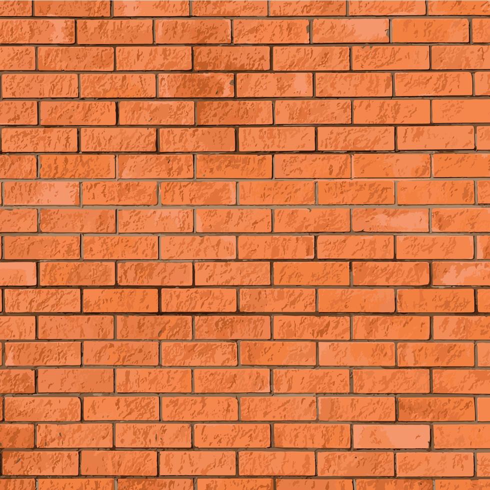 Brick wall background vector