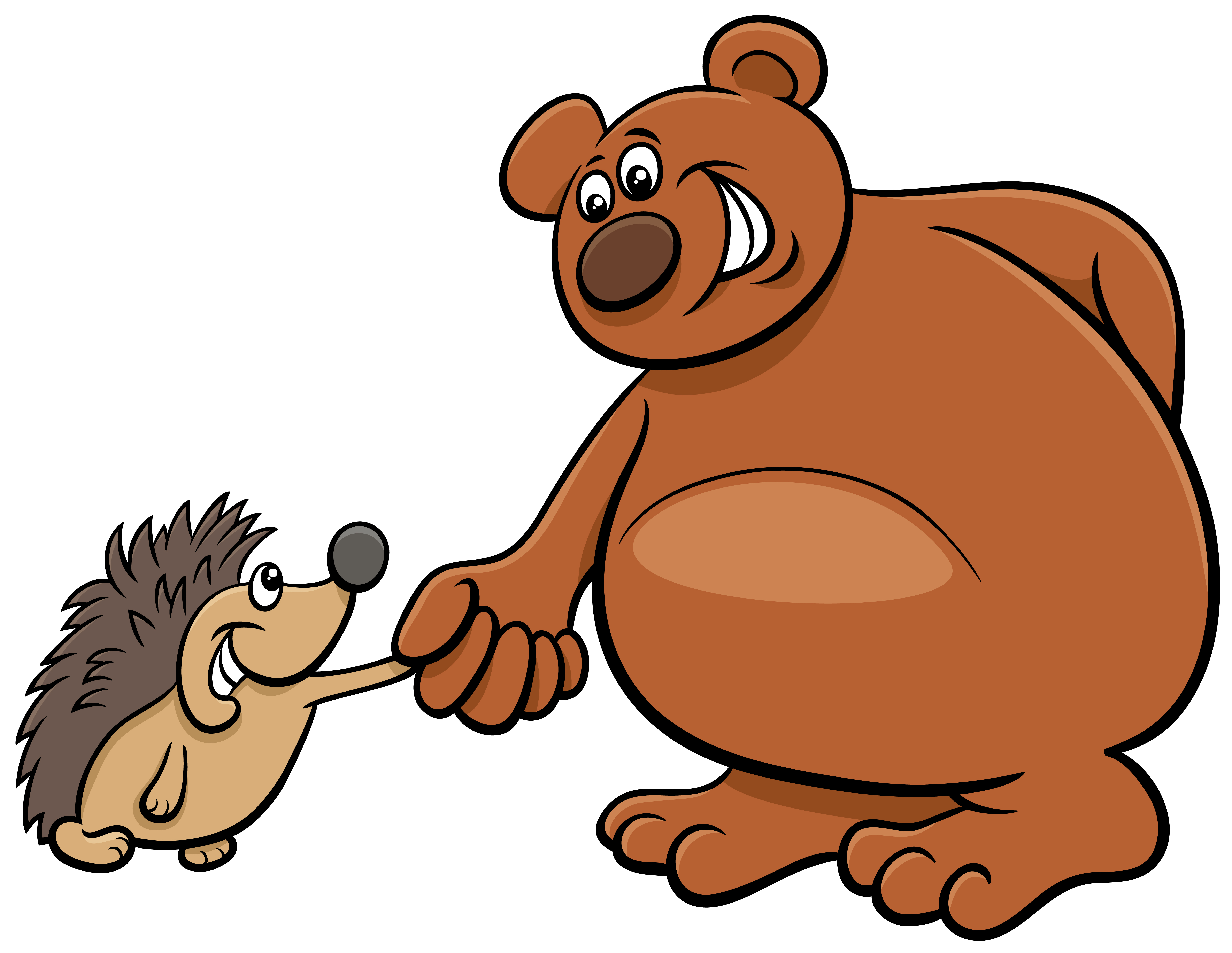 Я то что красит медведей. Медвежонок красит. 3 медведя вектор. hunter cartoon.