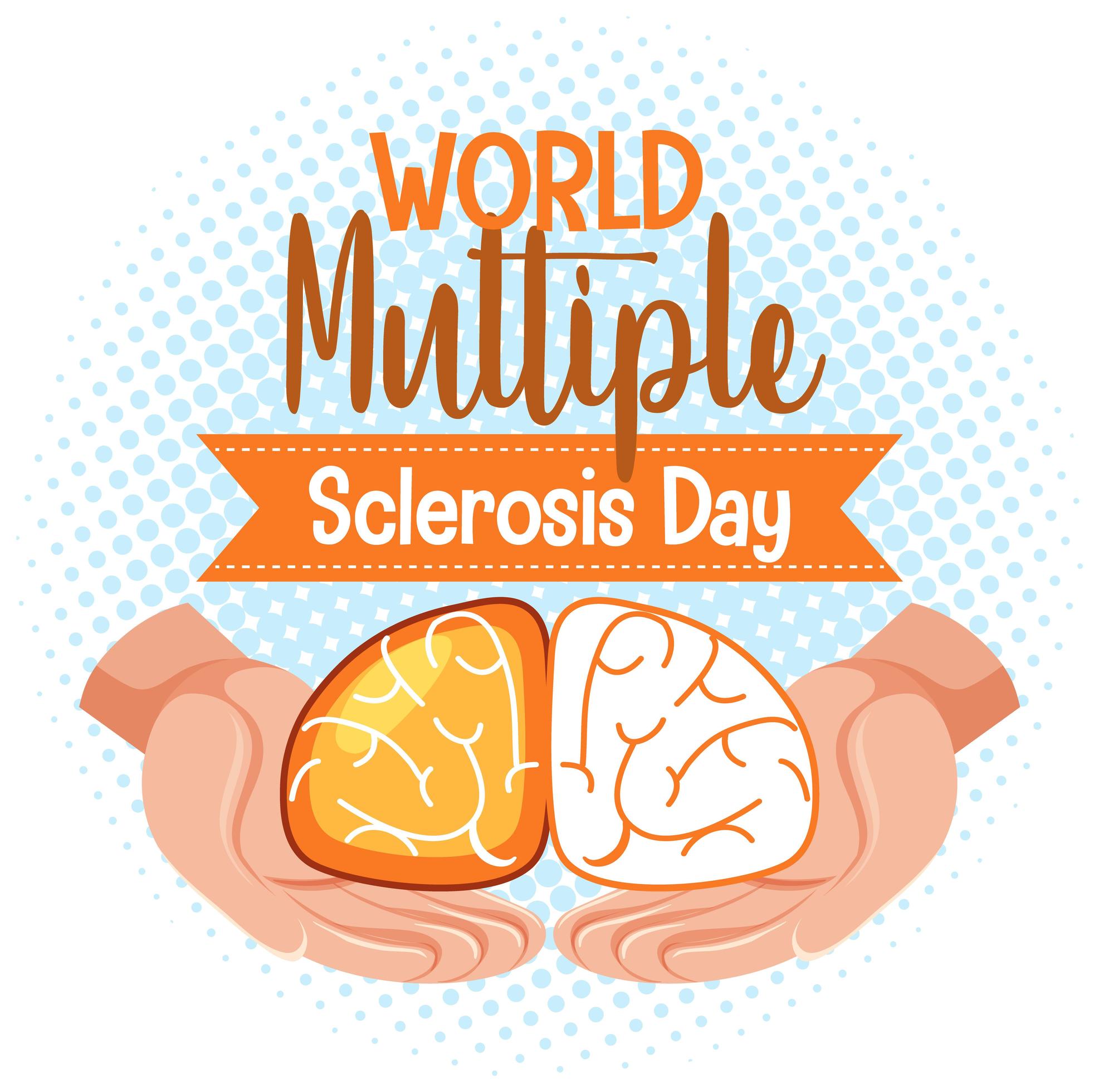 World Multiple Sclerosis Day logo or banner 1591645 Vector Art at Vecteezy