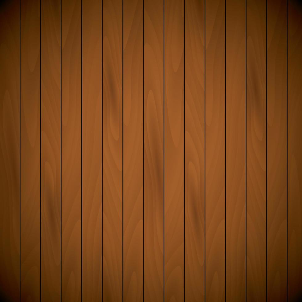 Wooden lacquered background top view vector