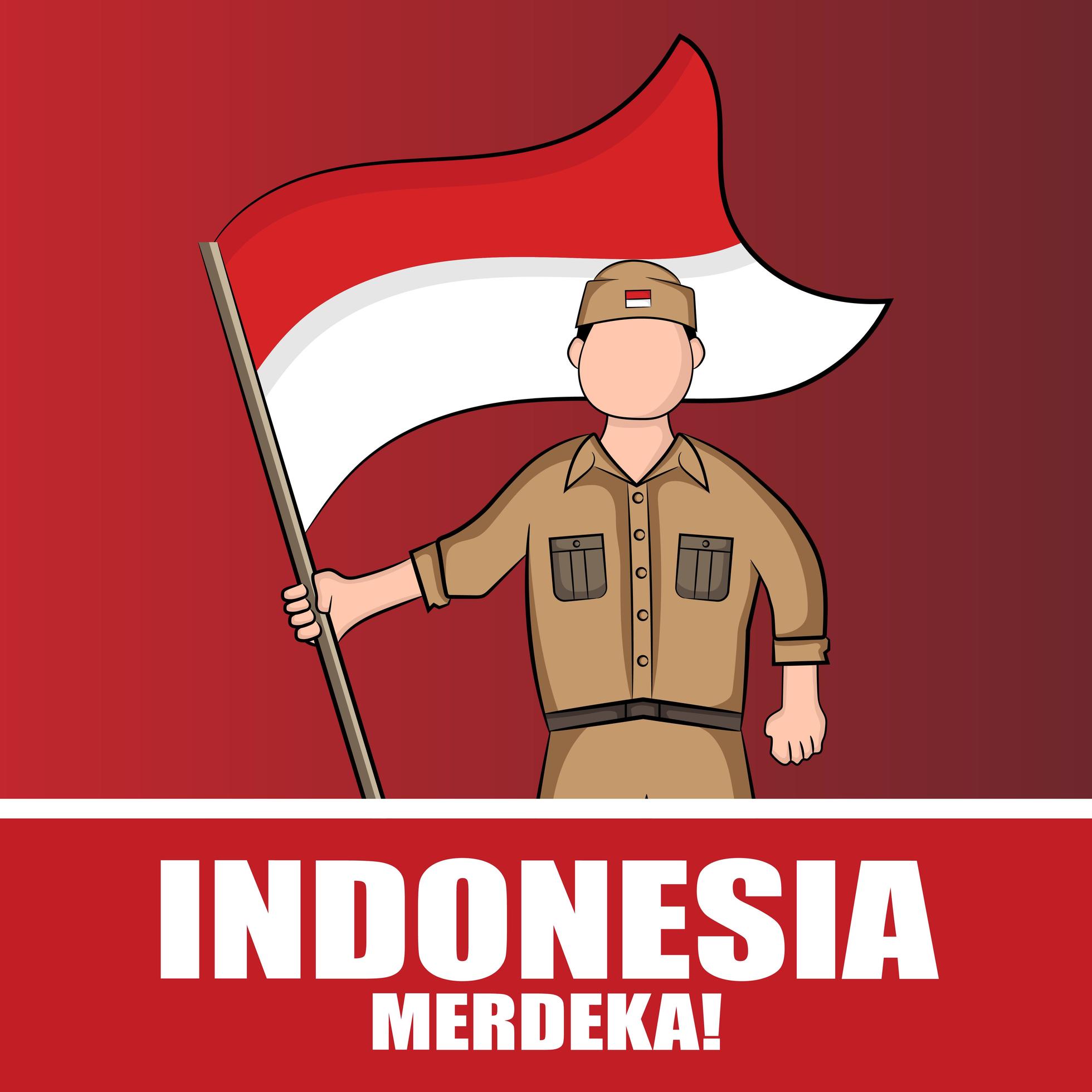 Indonesia Independence Day Banner 1592068 Vector Art At Vecteezy