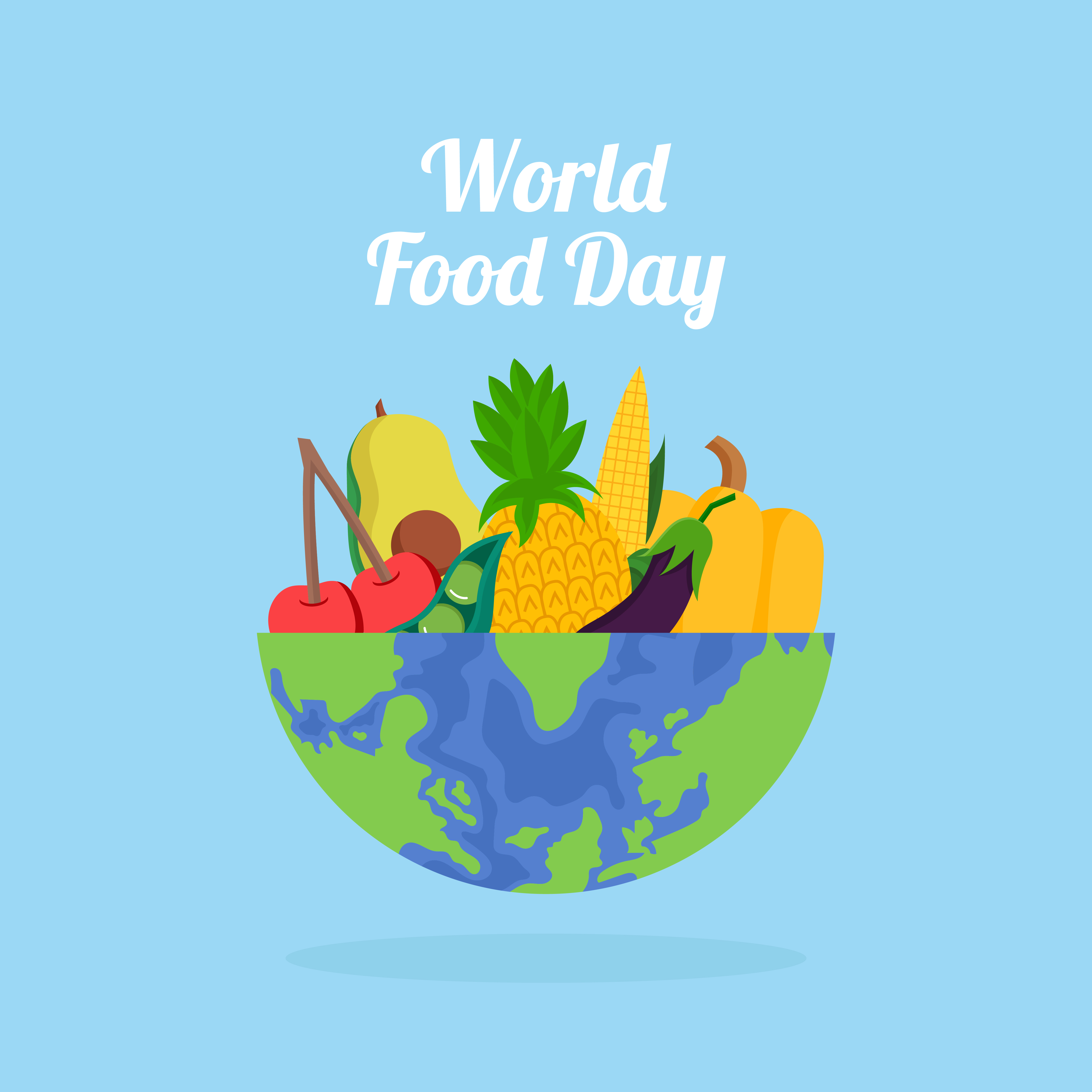 World food day 1592092 Vector Art at Vecteezy