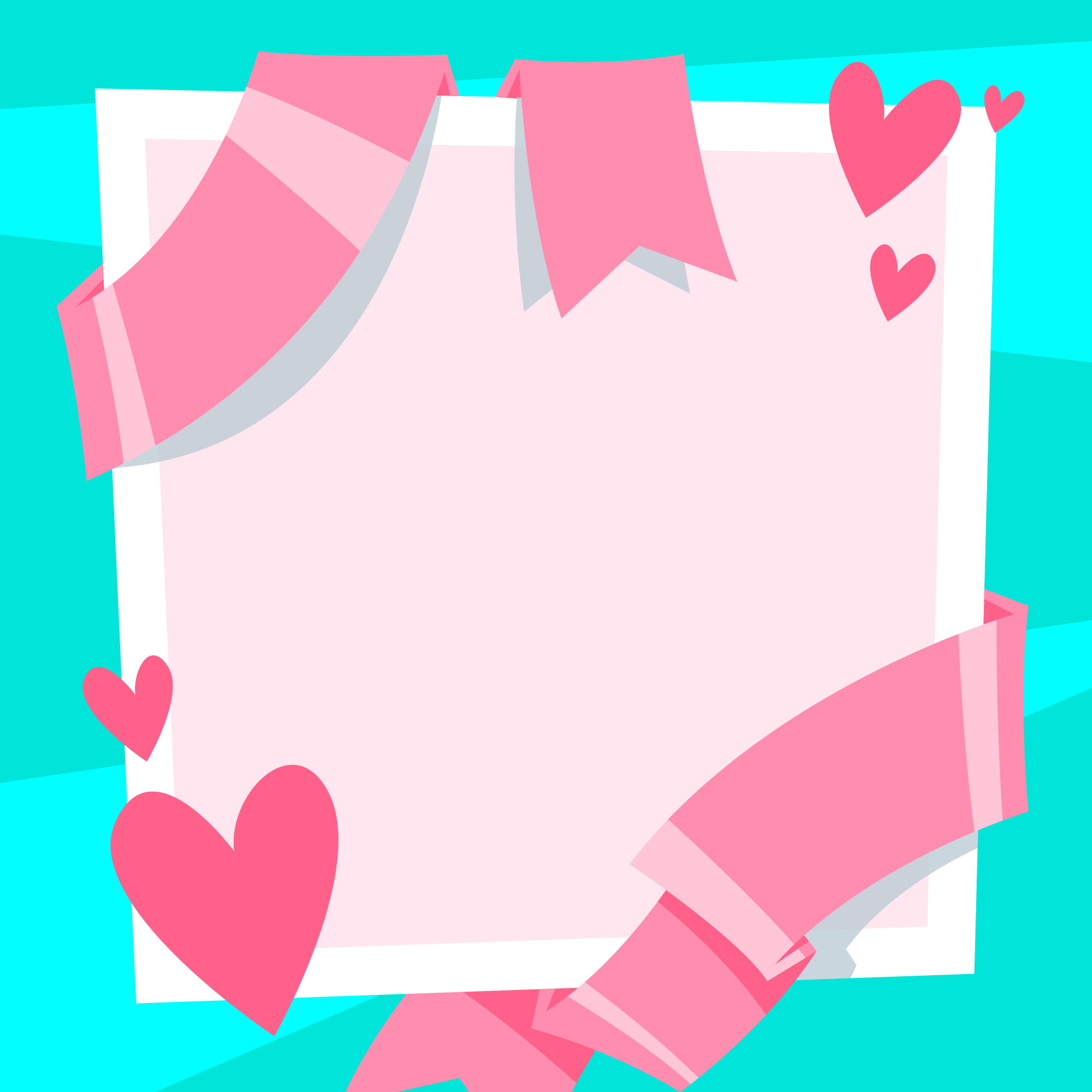 Paper With Ribbon Background 1594569 Vector Art at Vecteezy