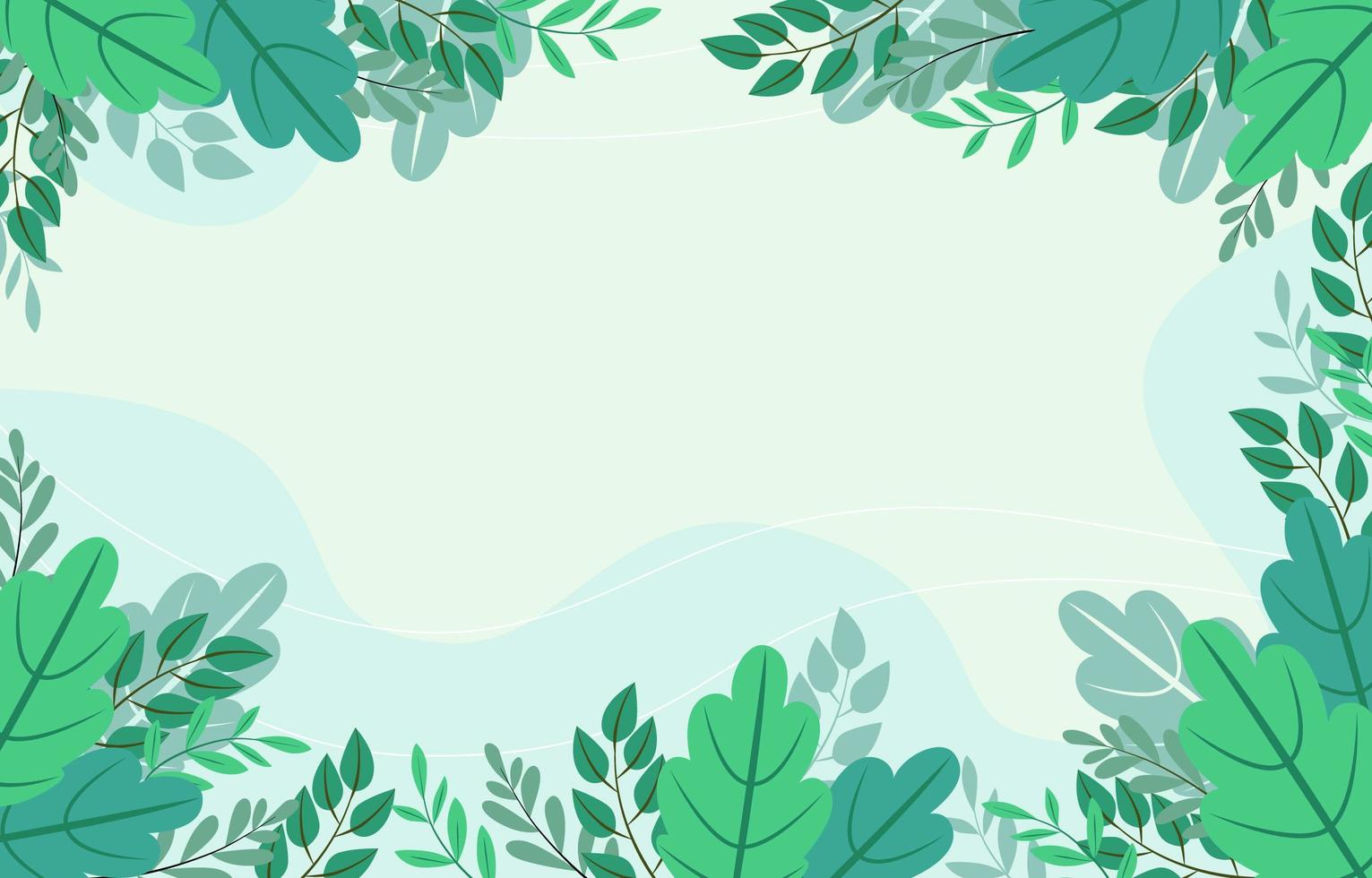 Hand Drawn Floral Background vector