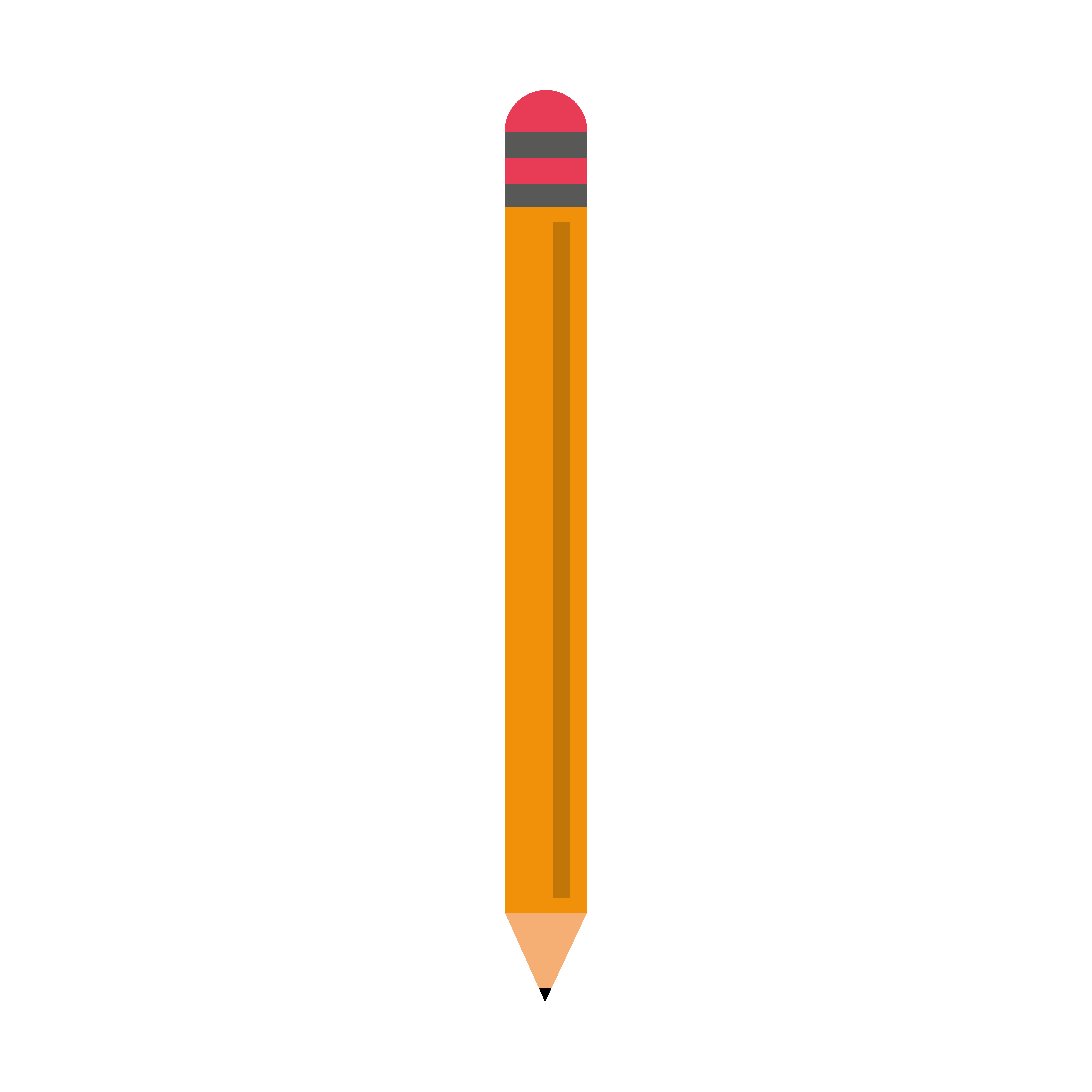 Pencil with eraser isolated cartoon 1609641 Vector Art at Vecteezy Pencil with eraser isolated cartoon 1609641 Vector Art at Vecteezy