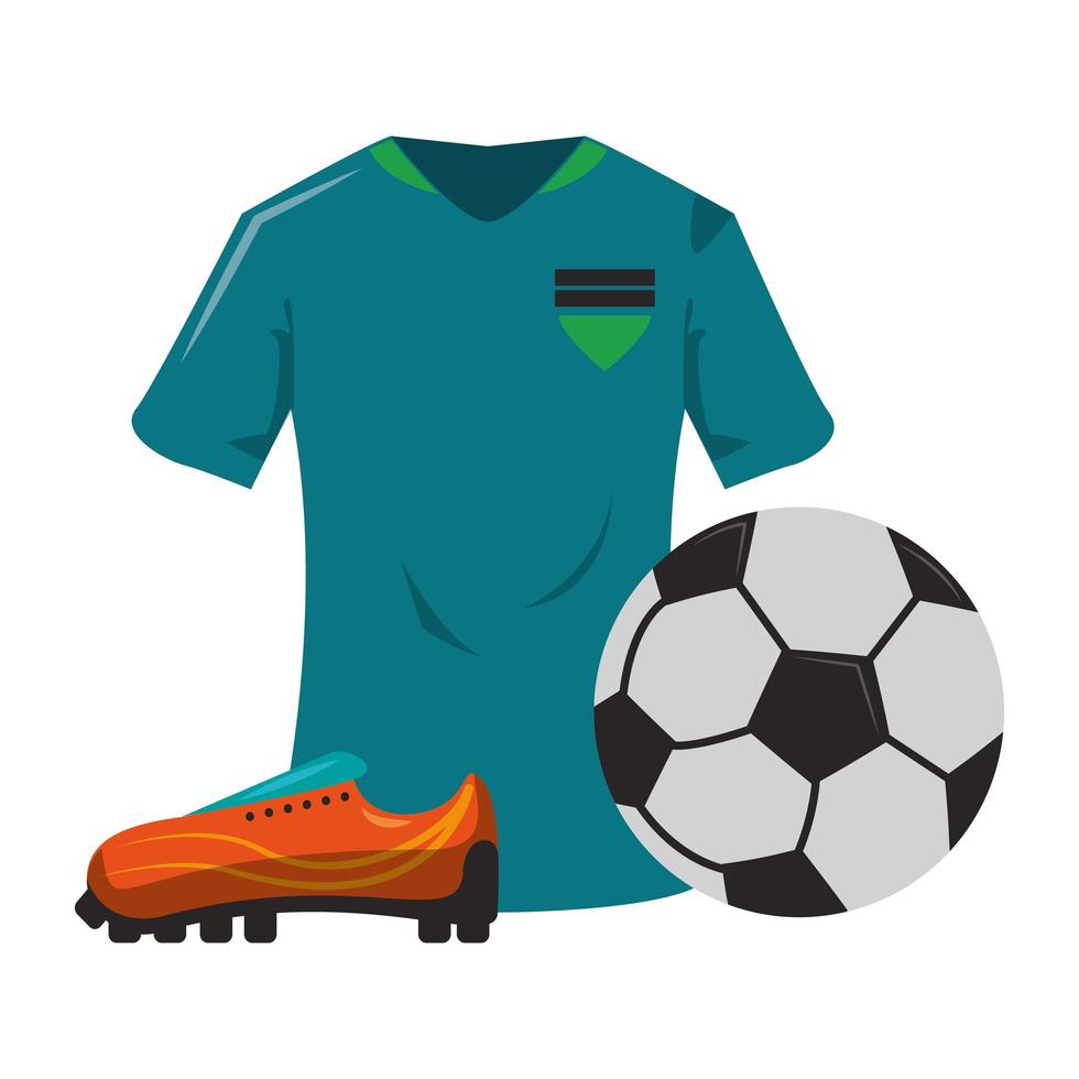 Soccer sport game cartoons isolated vector