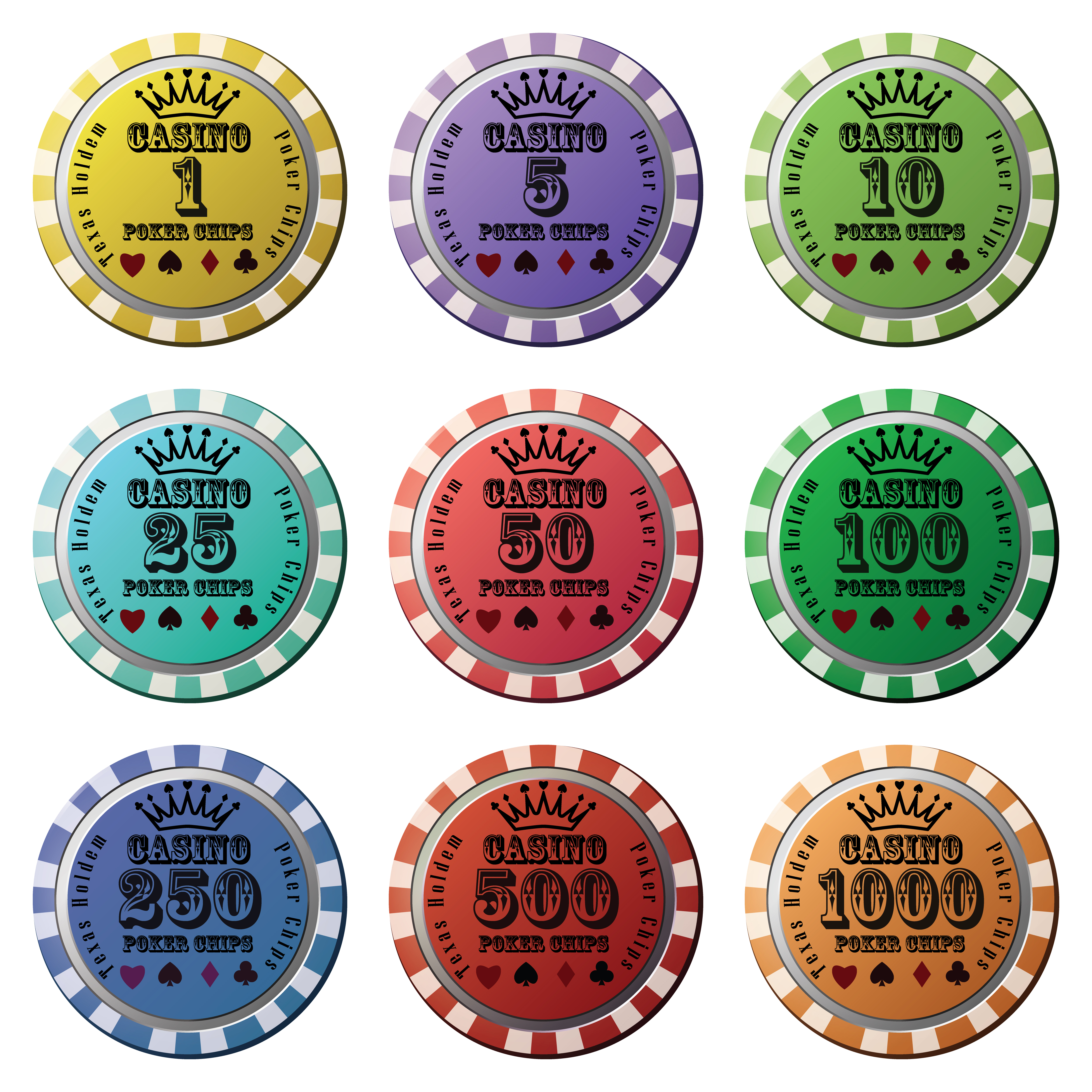 1.5 million casino chips