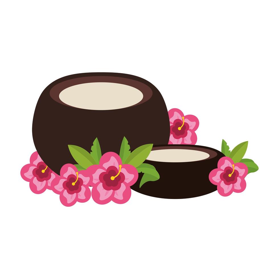 makgeolli dibujos animados icono de bebida coreana vector