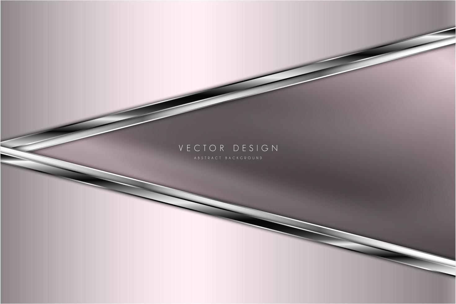 Elegant modern metal background vector