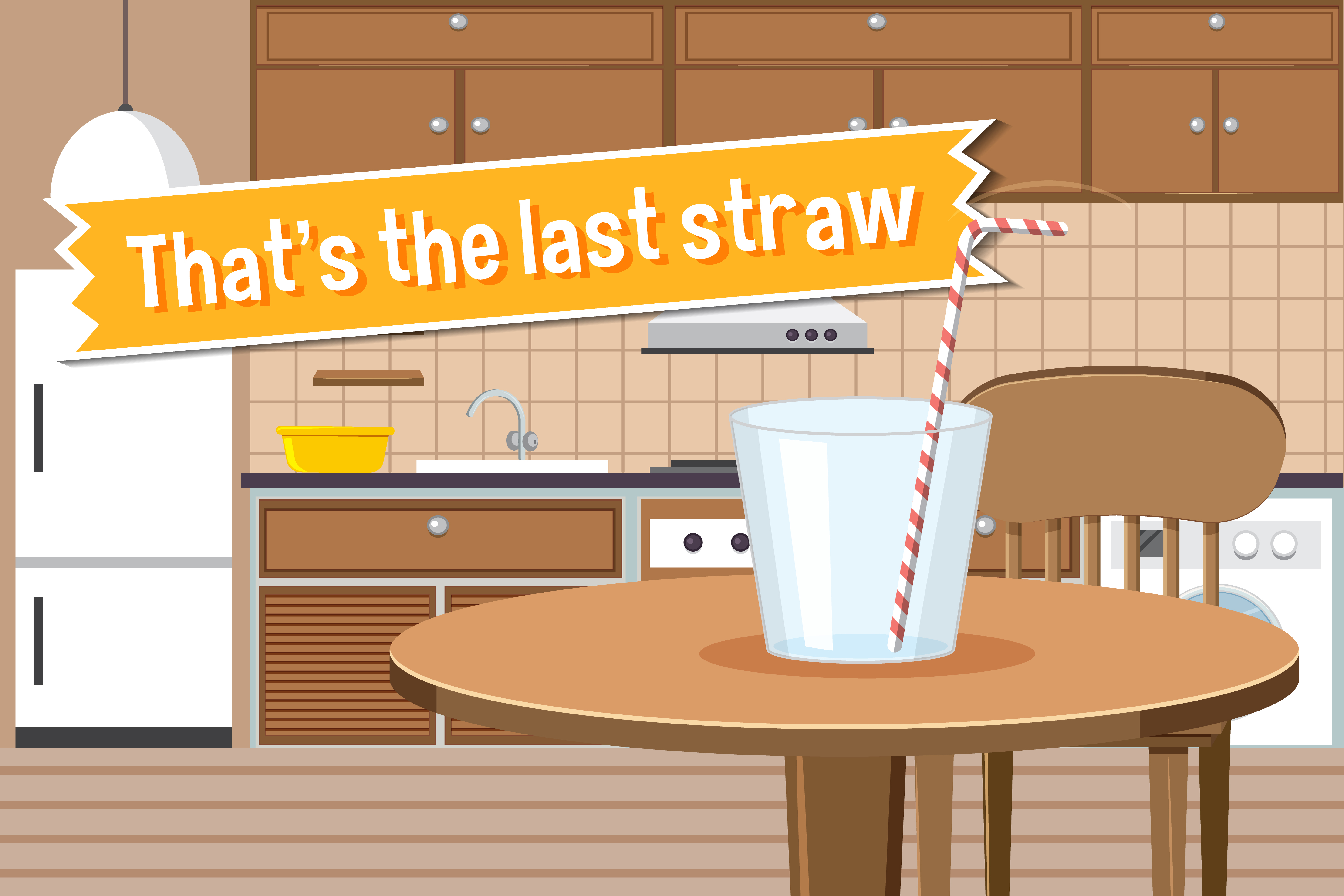 Idiom Poster With That S The Last Straw Vector Art At Vecteezy Idiom Poster With That S The Last Straw Vector Art At Vecteezy