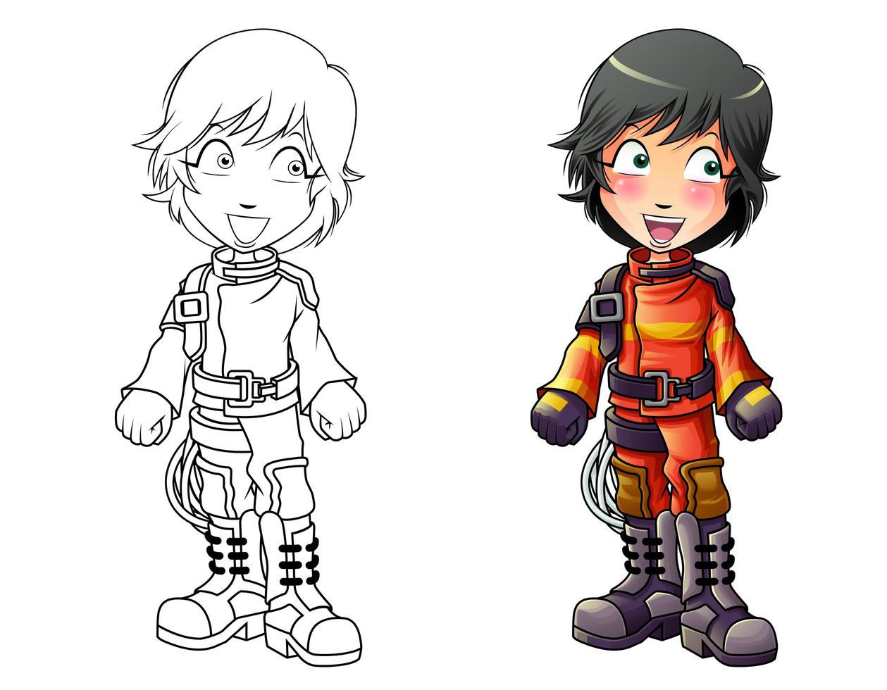 Pagina Para Colorear De Dibujos Animados De Bombero Para Ninos Descargar Vectores Gratis Illustrator Graficos Plantillas Diseno •señal de bombero voluntario• *incluye (2) orificios colgantes (hardware no. https es vecteezy com arte vectorial 1612790 bombero dibujos para colorear para ninos