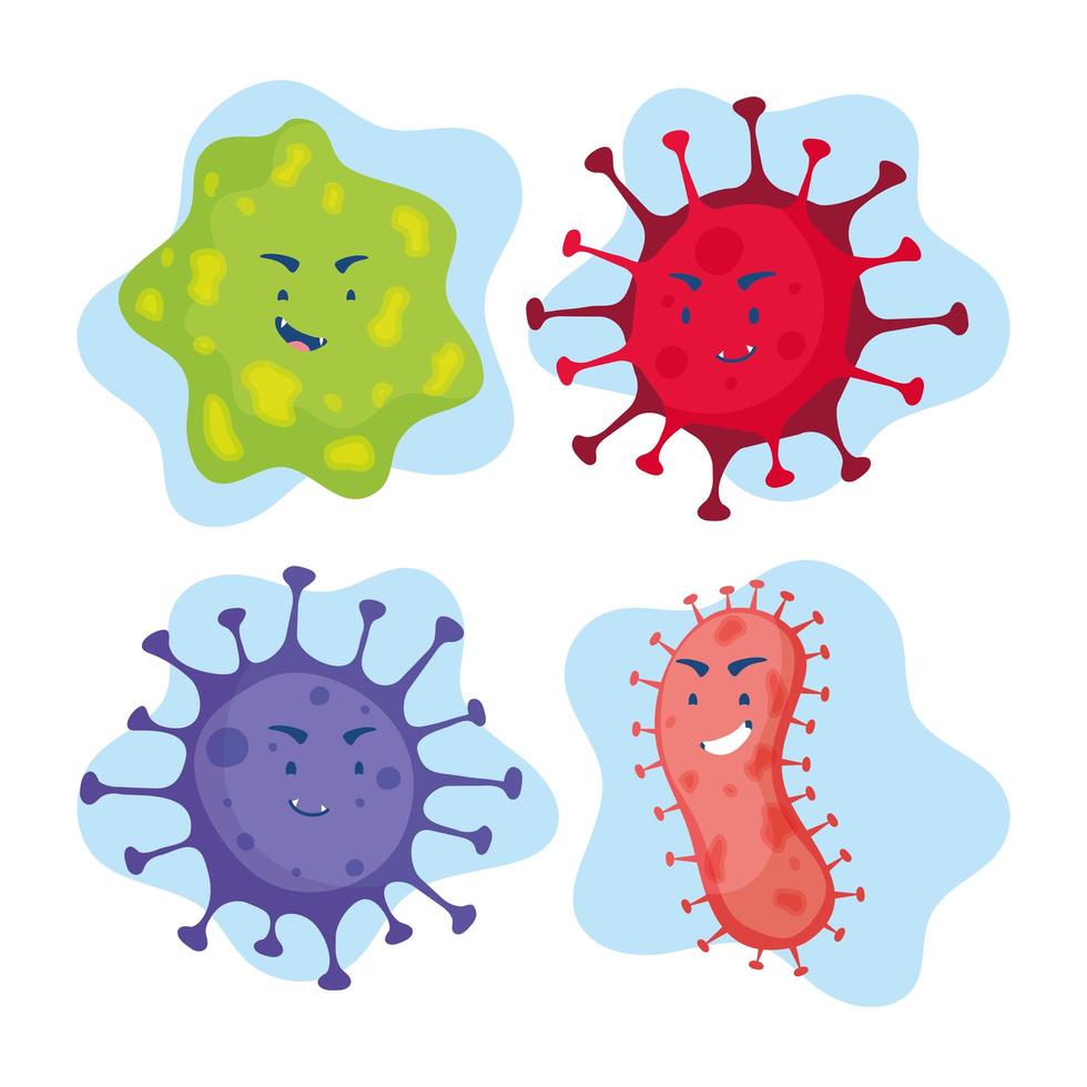 Mean viruses character set vector