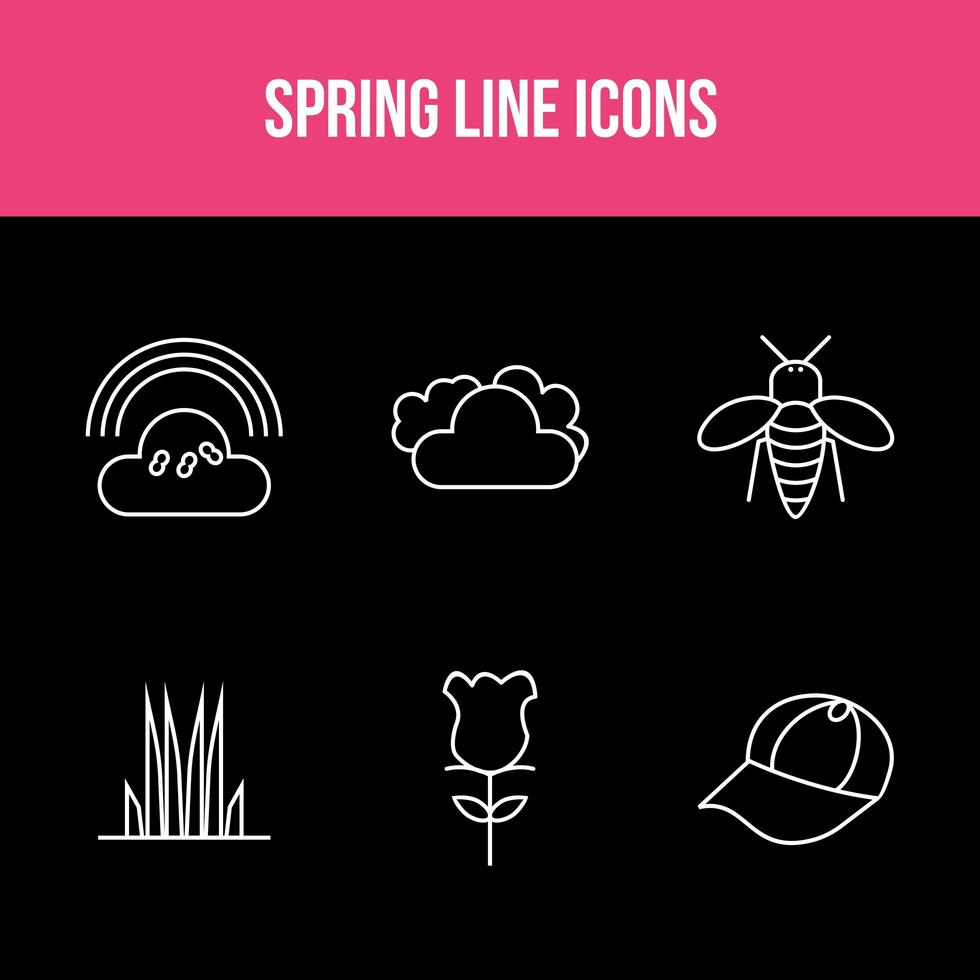 conjunto de aplicaciones de primavera único vector