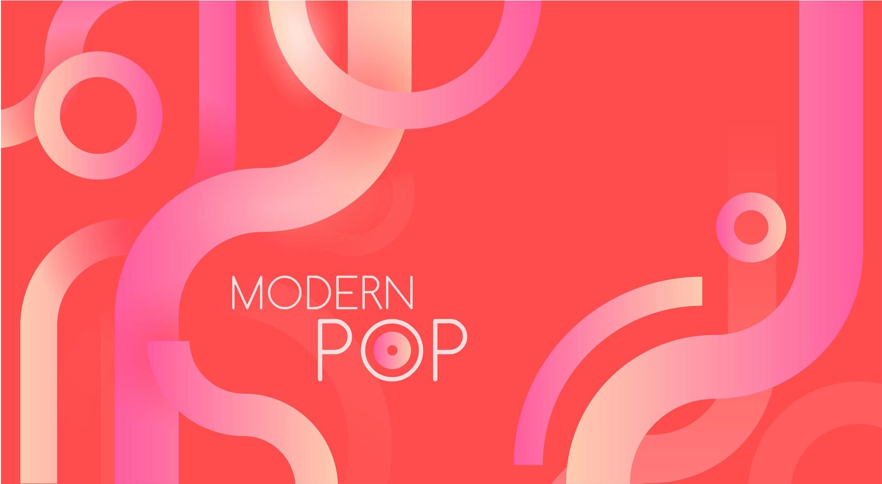 Colorful Gradient Abstract Shapes Background vector