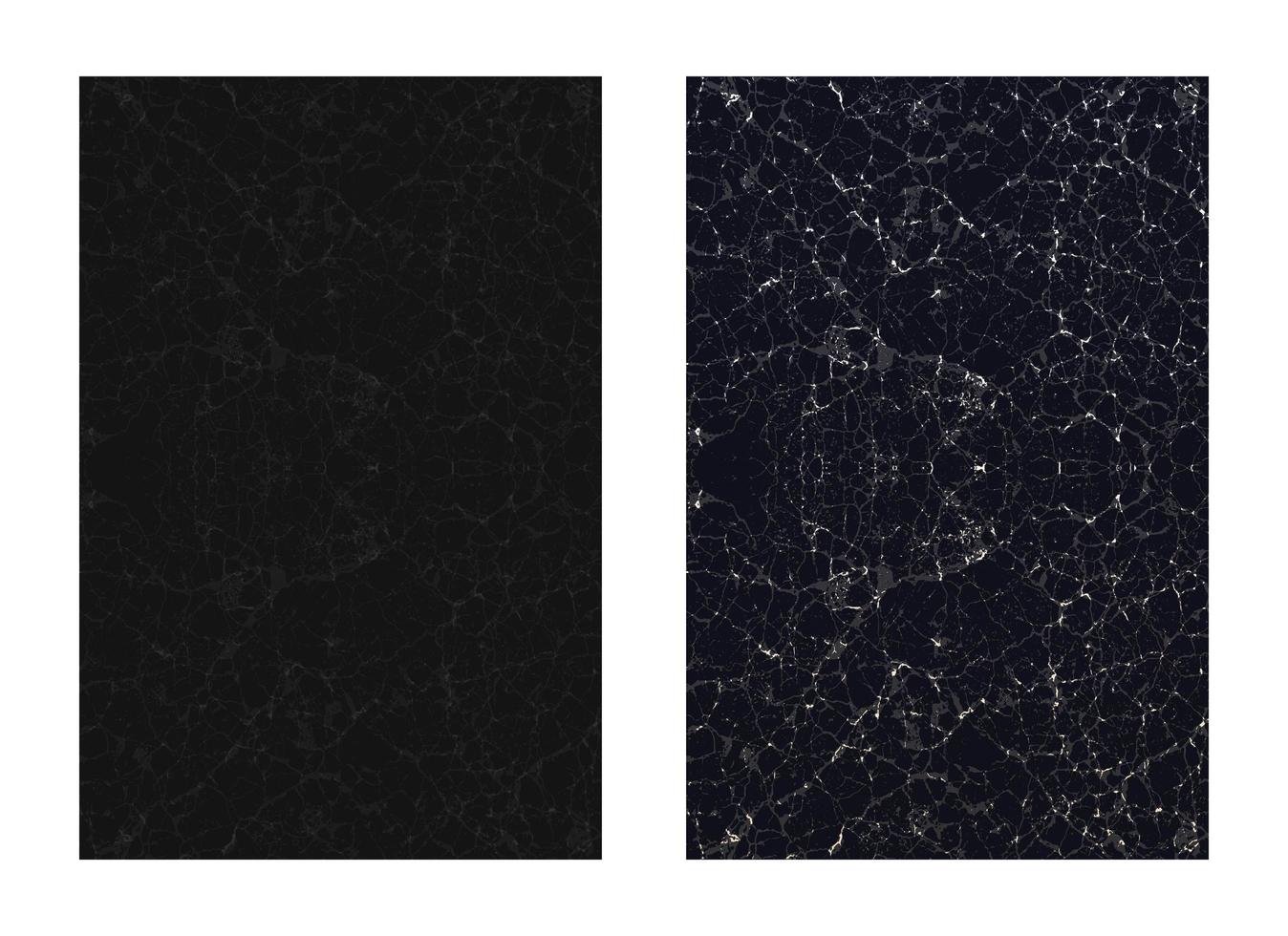 Black natural marble texture vector