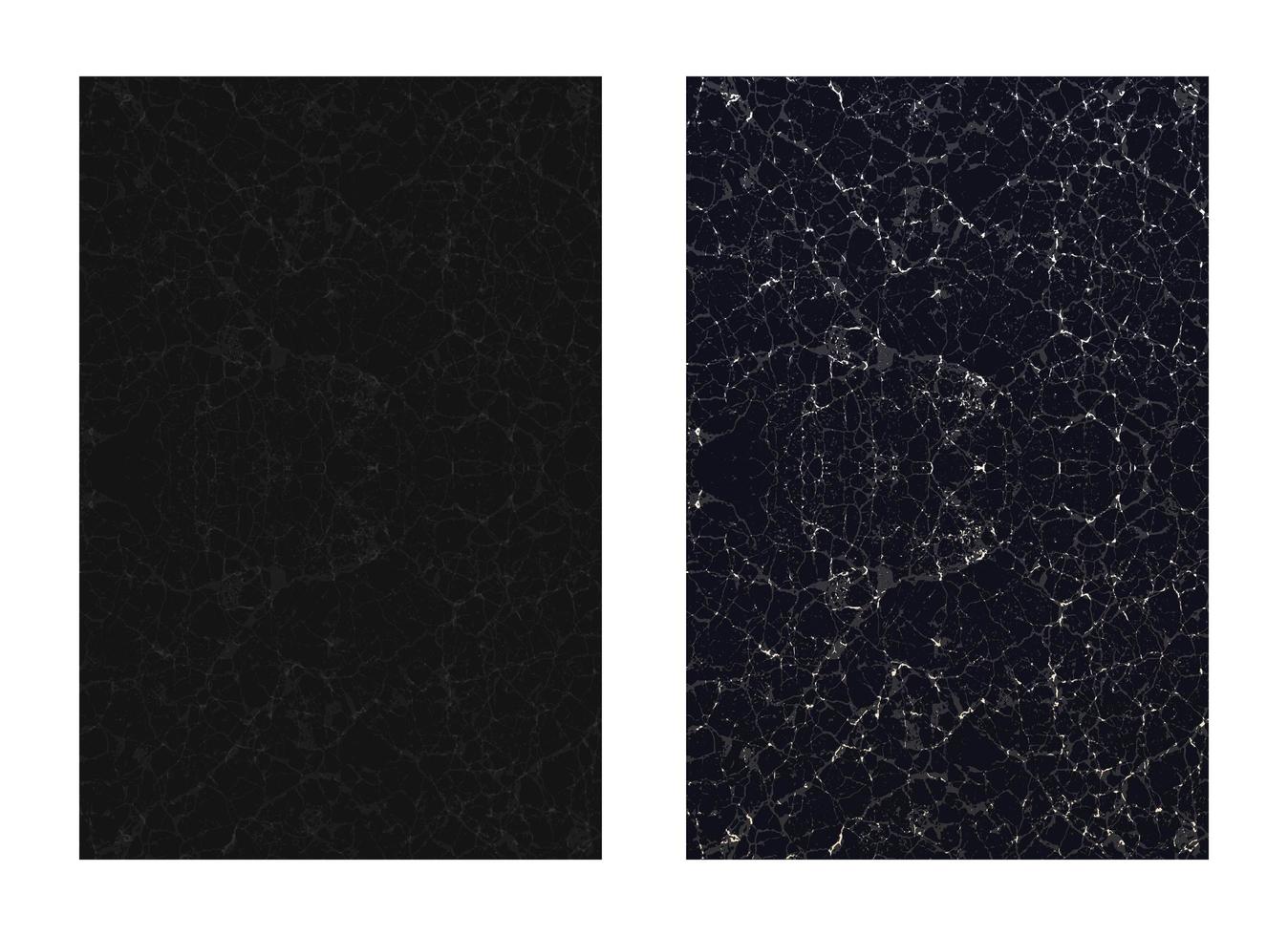 Black natural marble texture vector