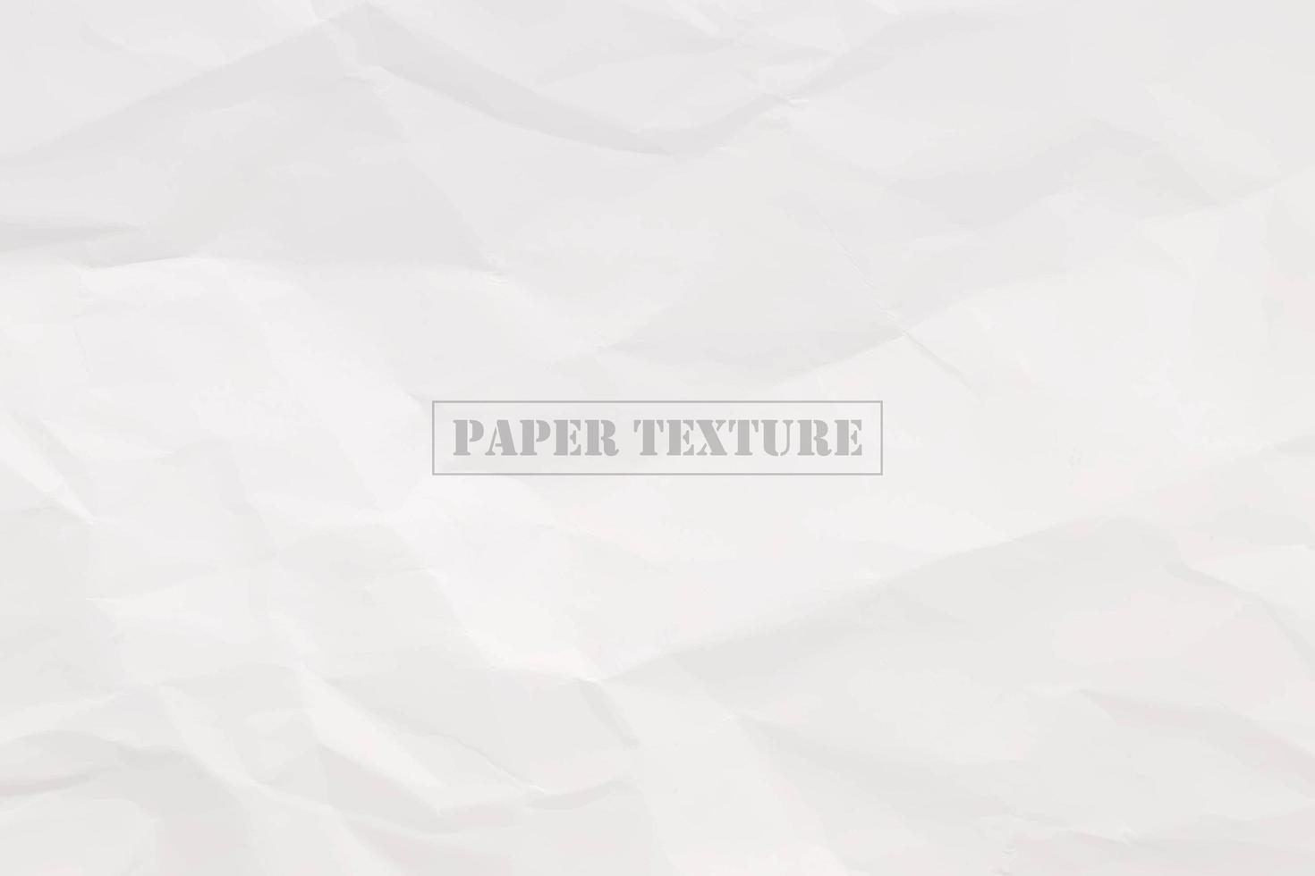 Crumpled paper texture vector