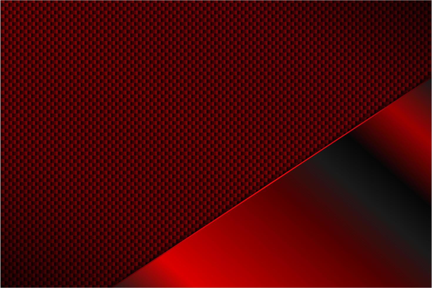 Modern red metallic background vector