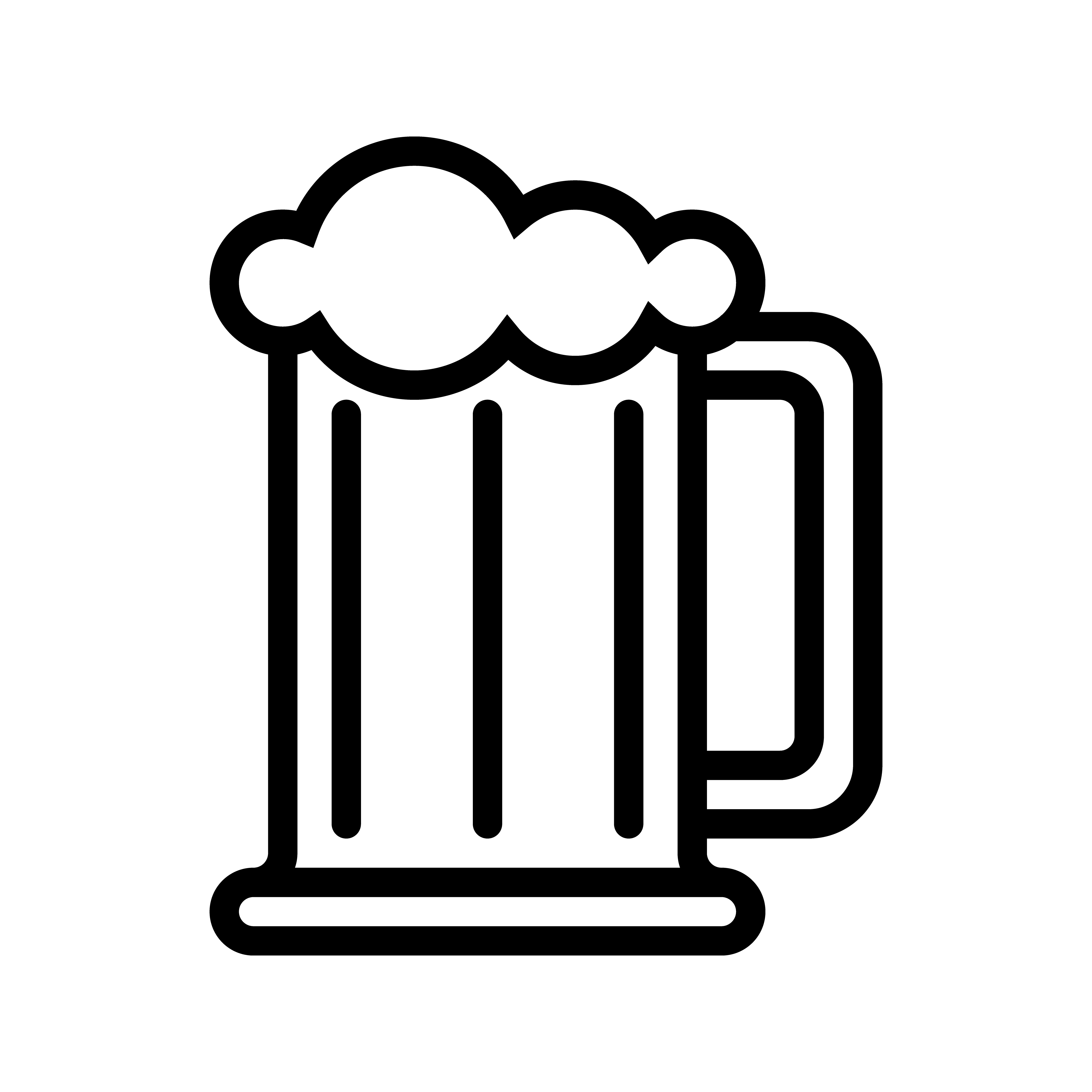 Large beer mug 1635155 Vector Art at Vecteezy