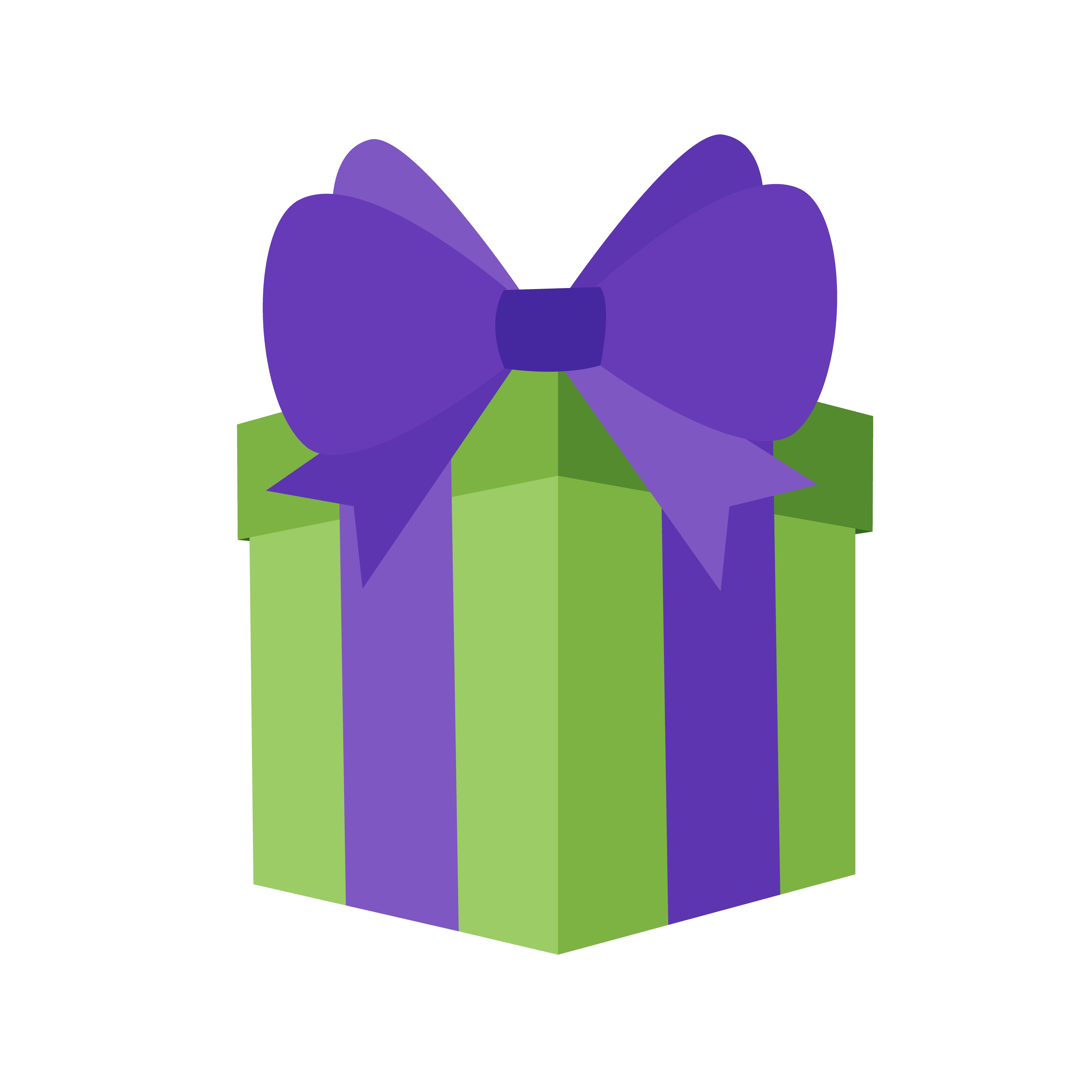 Gift Box with bow. 1635241 Vector Art at Vecteezy