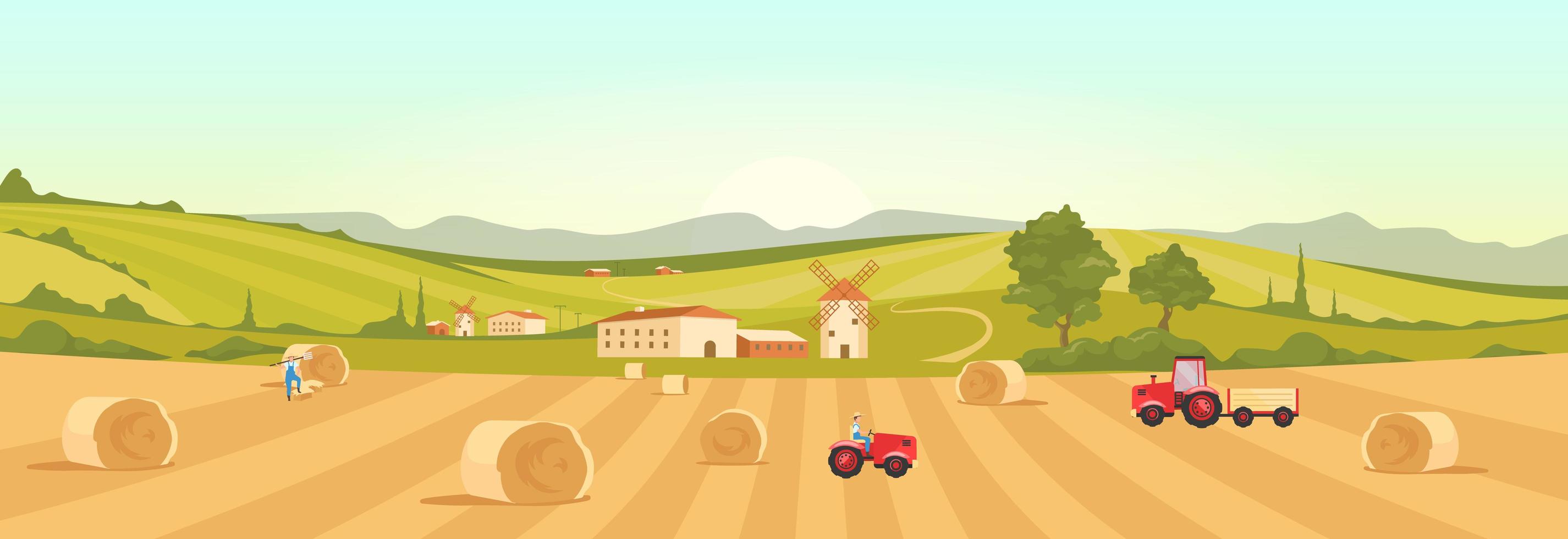 Working on the Farmland vector