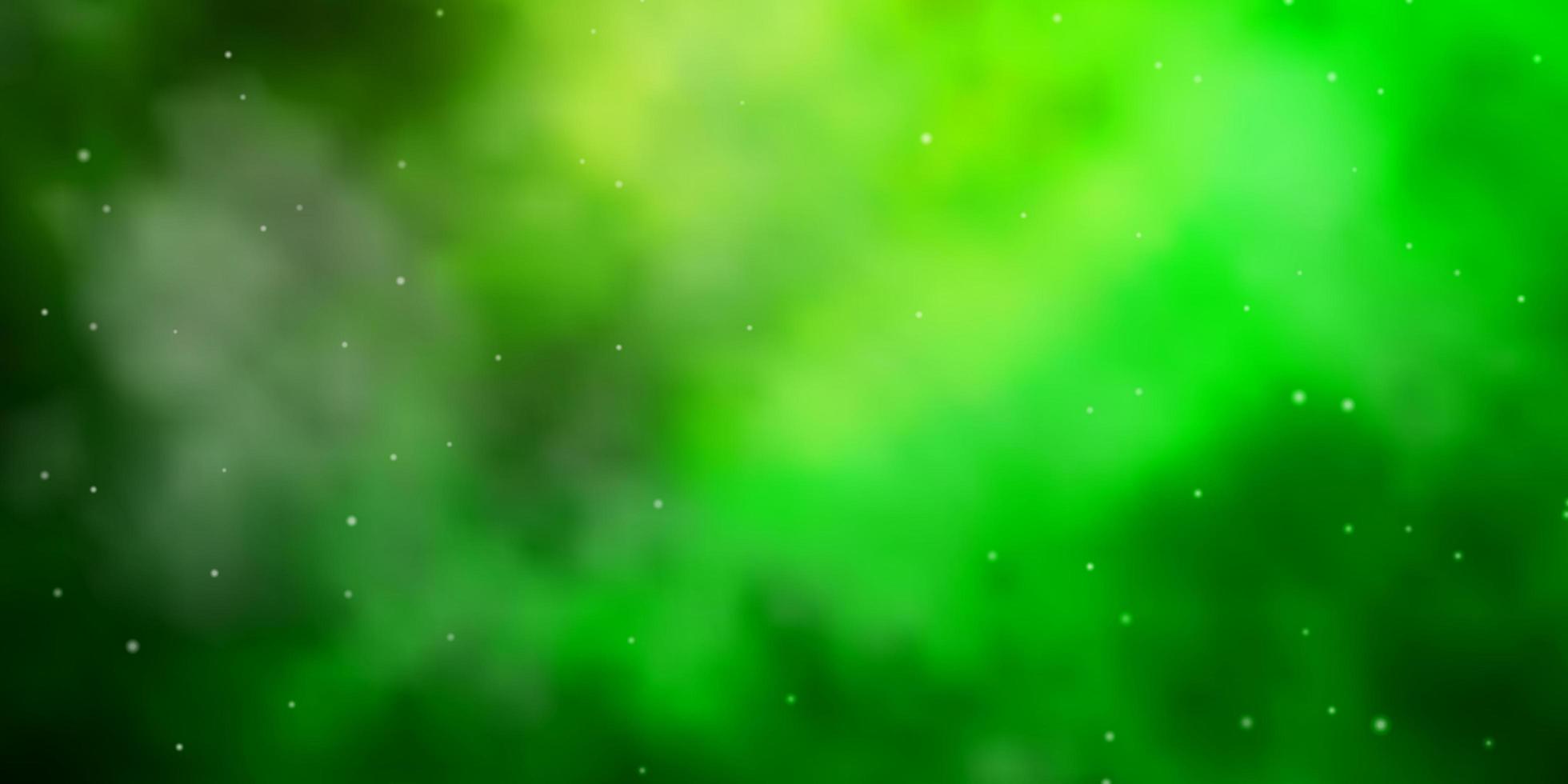 Light Green texture with beautiful stars. vector