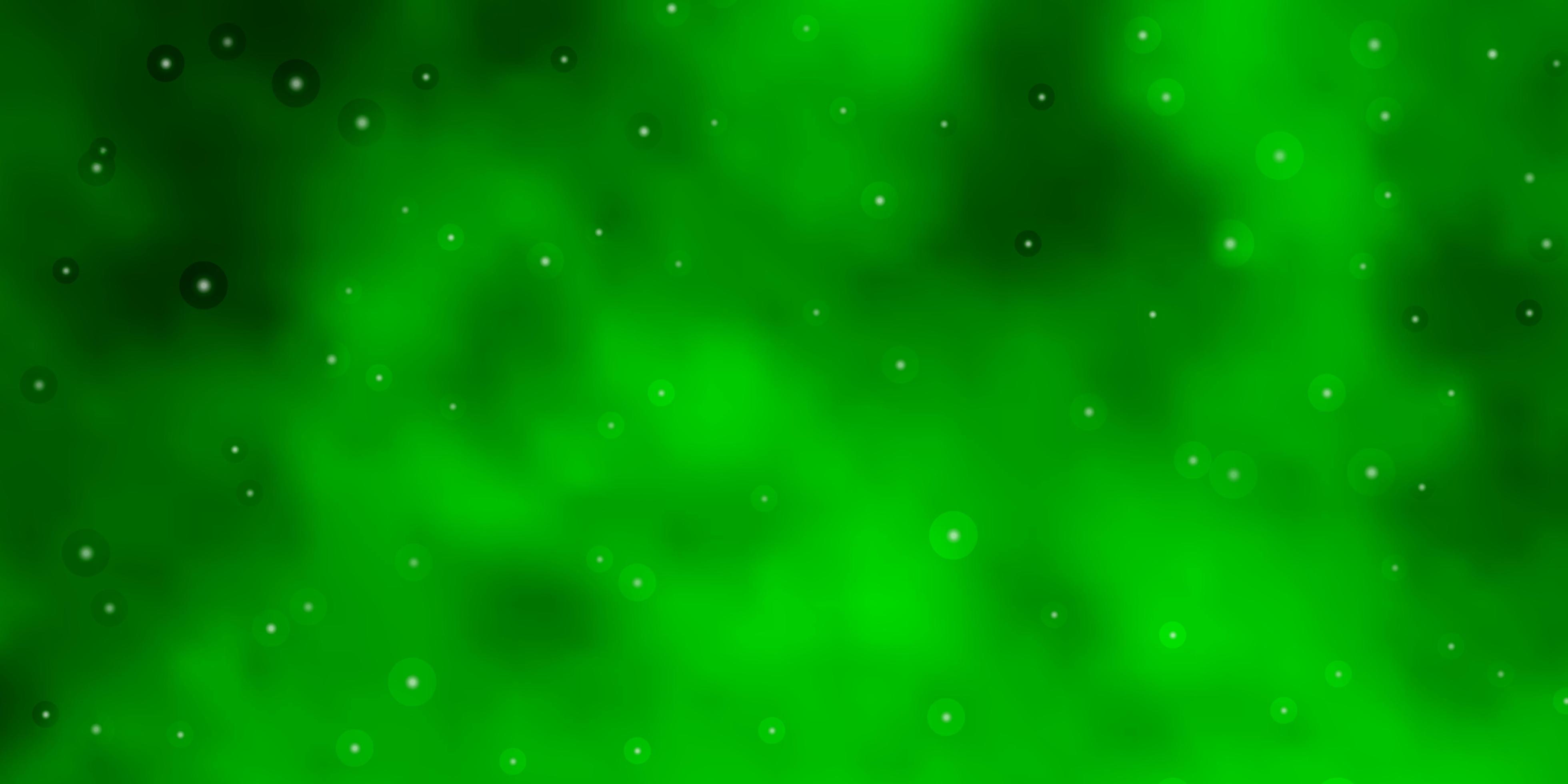 Light Green template with neon stars. 1663814 Vector Art at Vecteezy