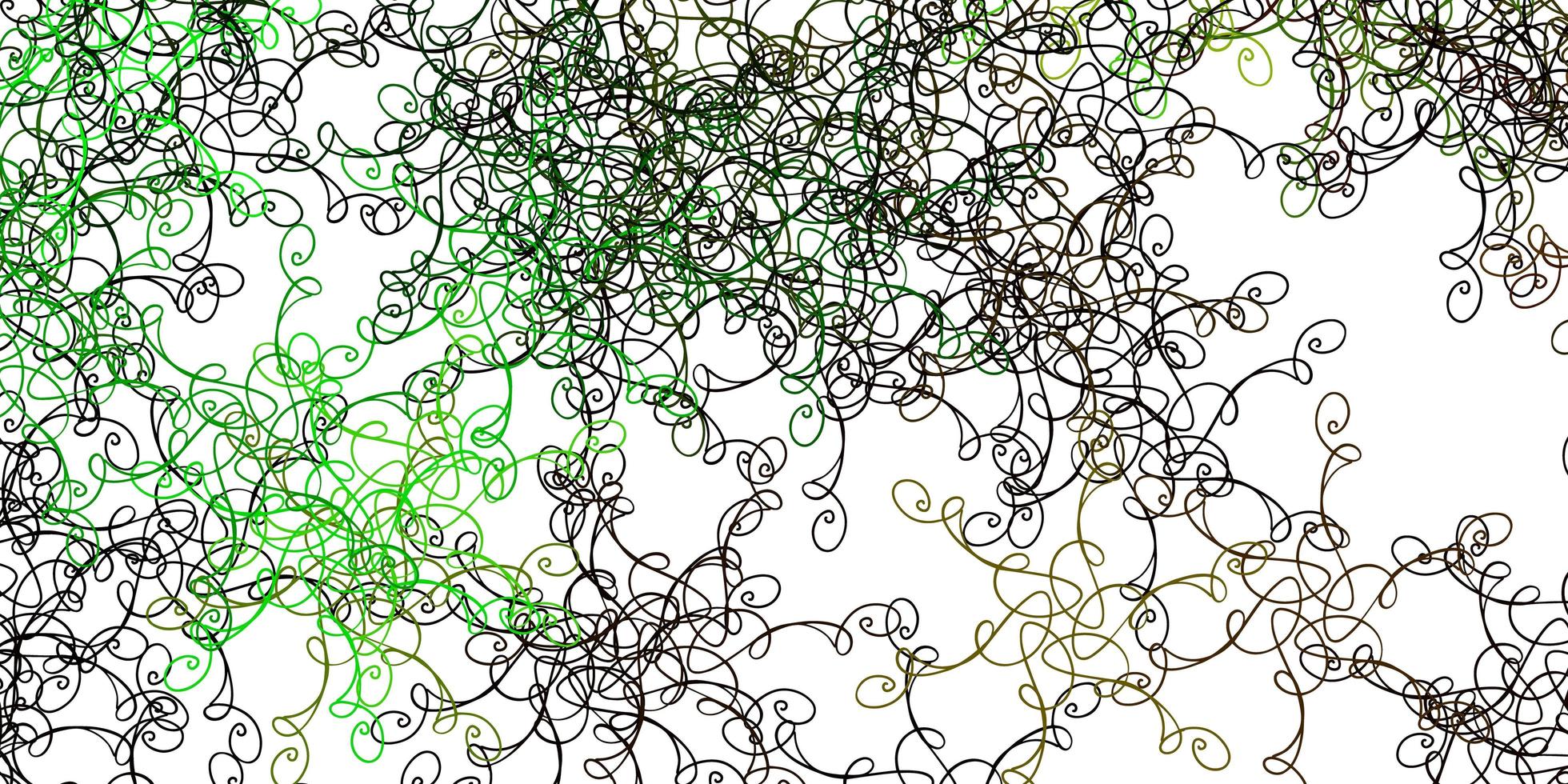 Light Green background with wry lines. vector