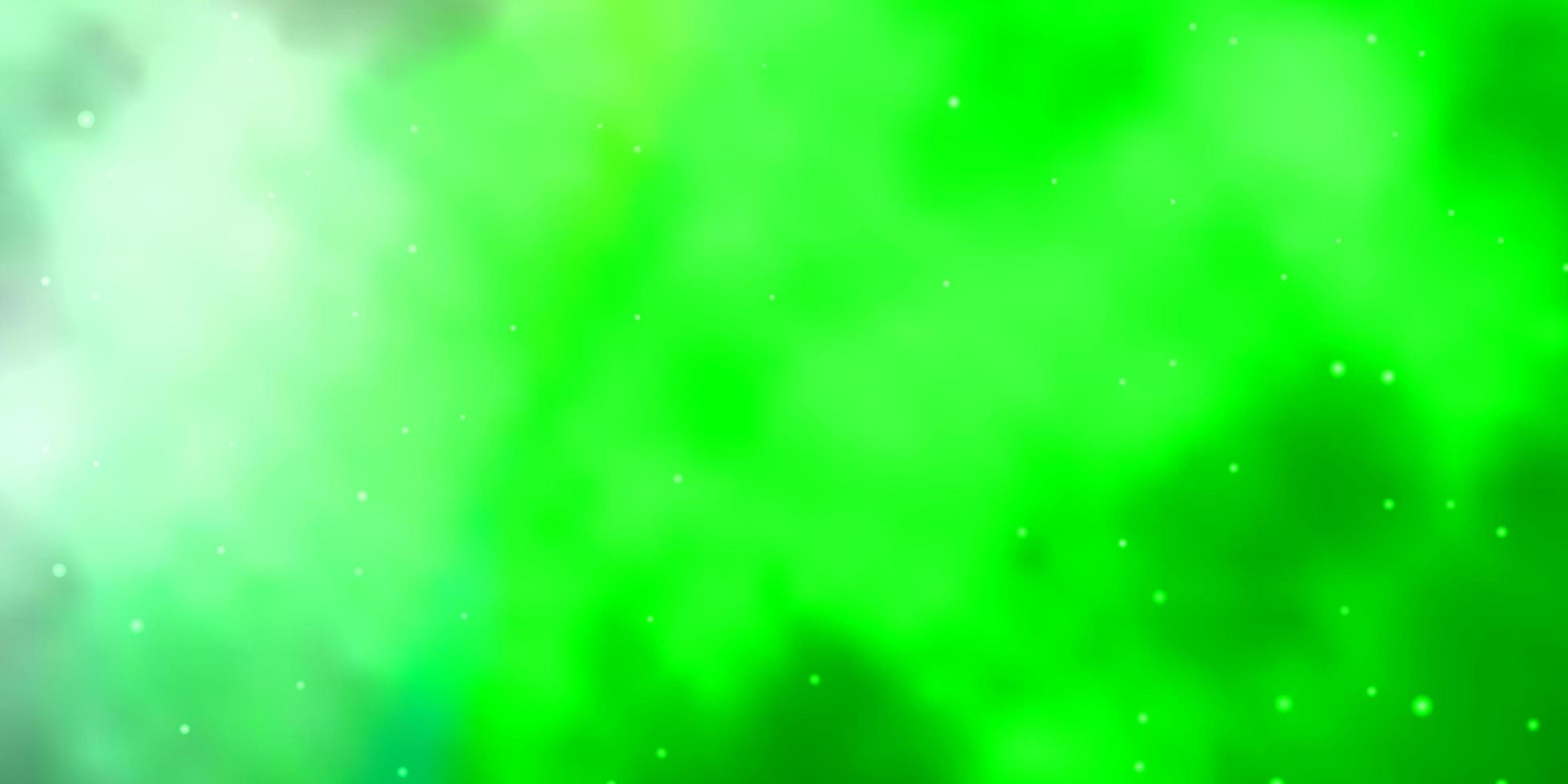 Light Green texture with beautiful stars. vector