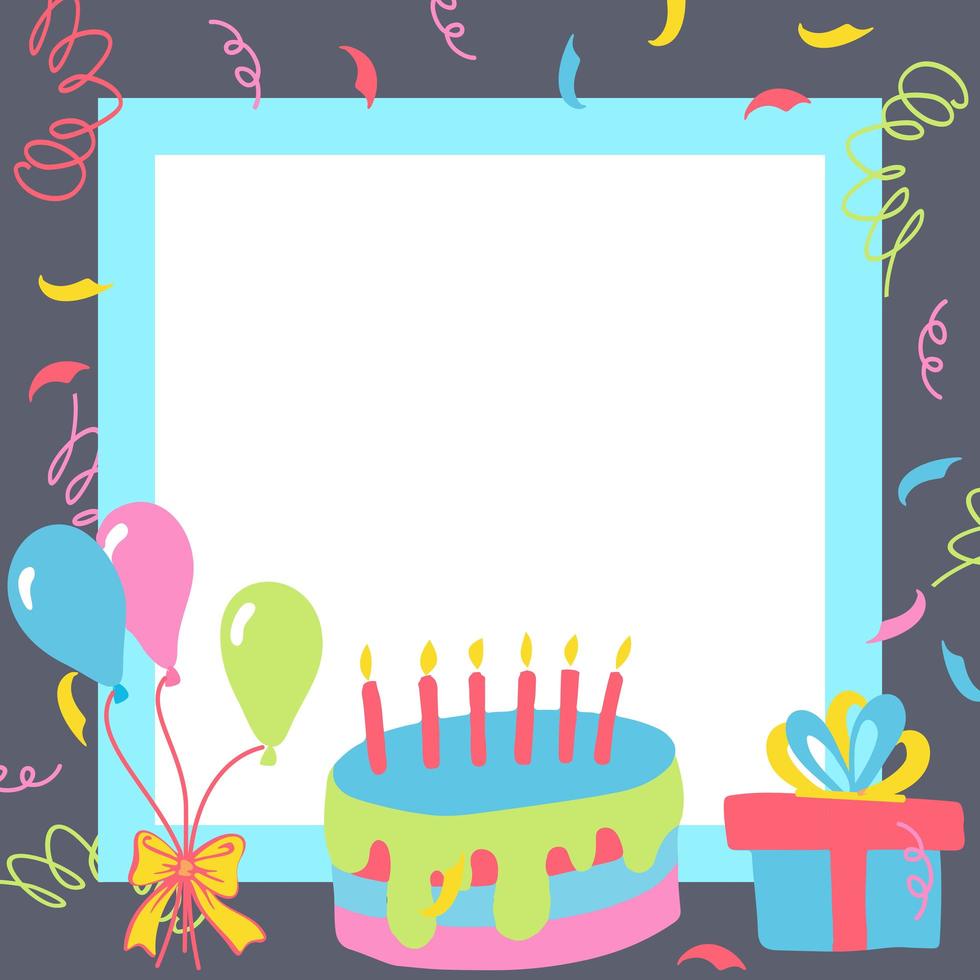 Gift boxes of Happy Birthday vector