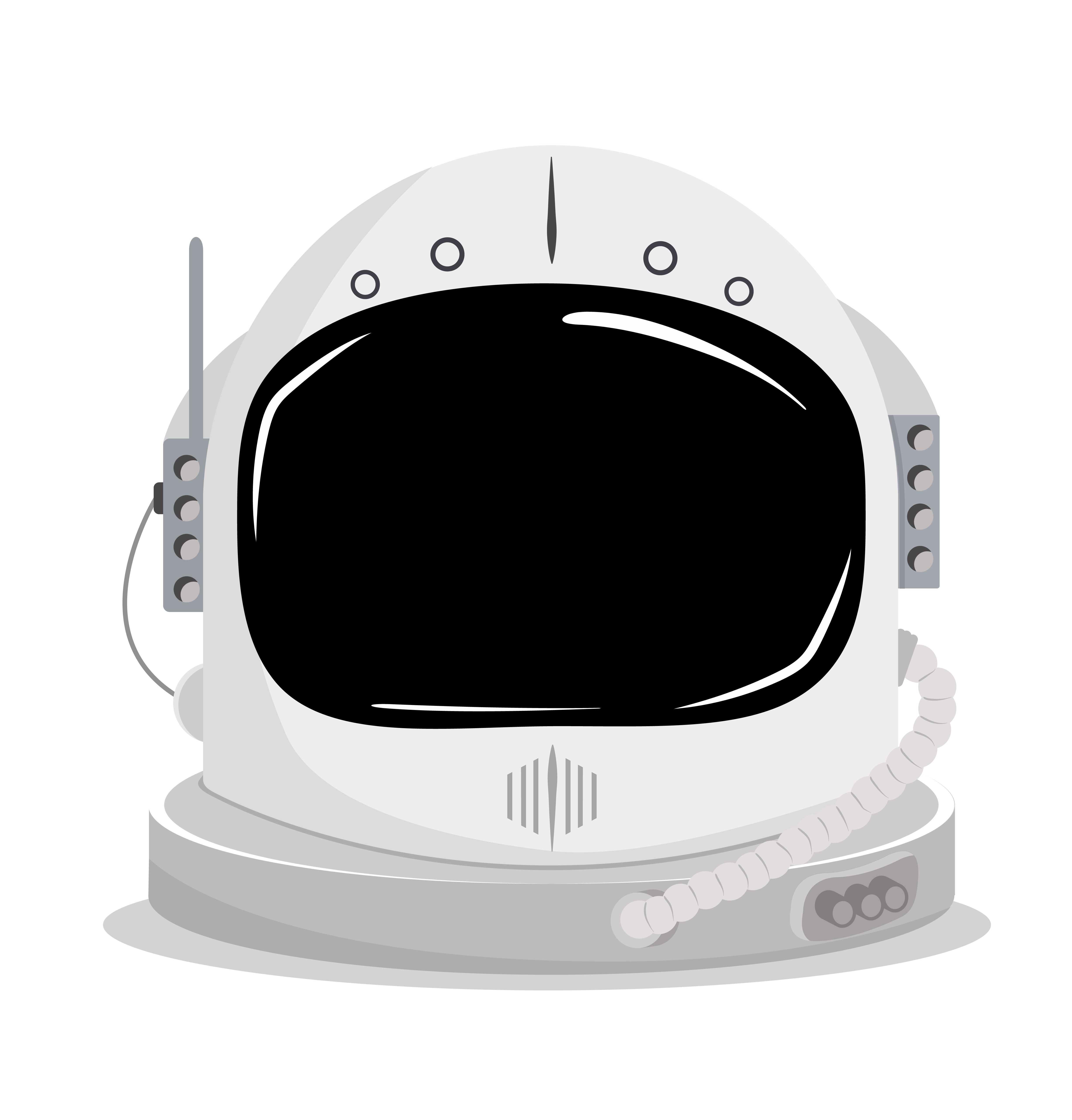 diseño de casco de astronauta 2614568 Vector en Vecteezy