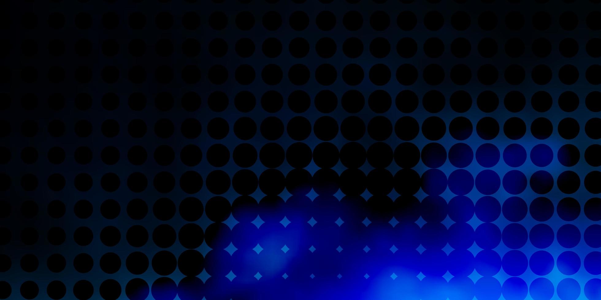 Blue background with spots. vector