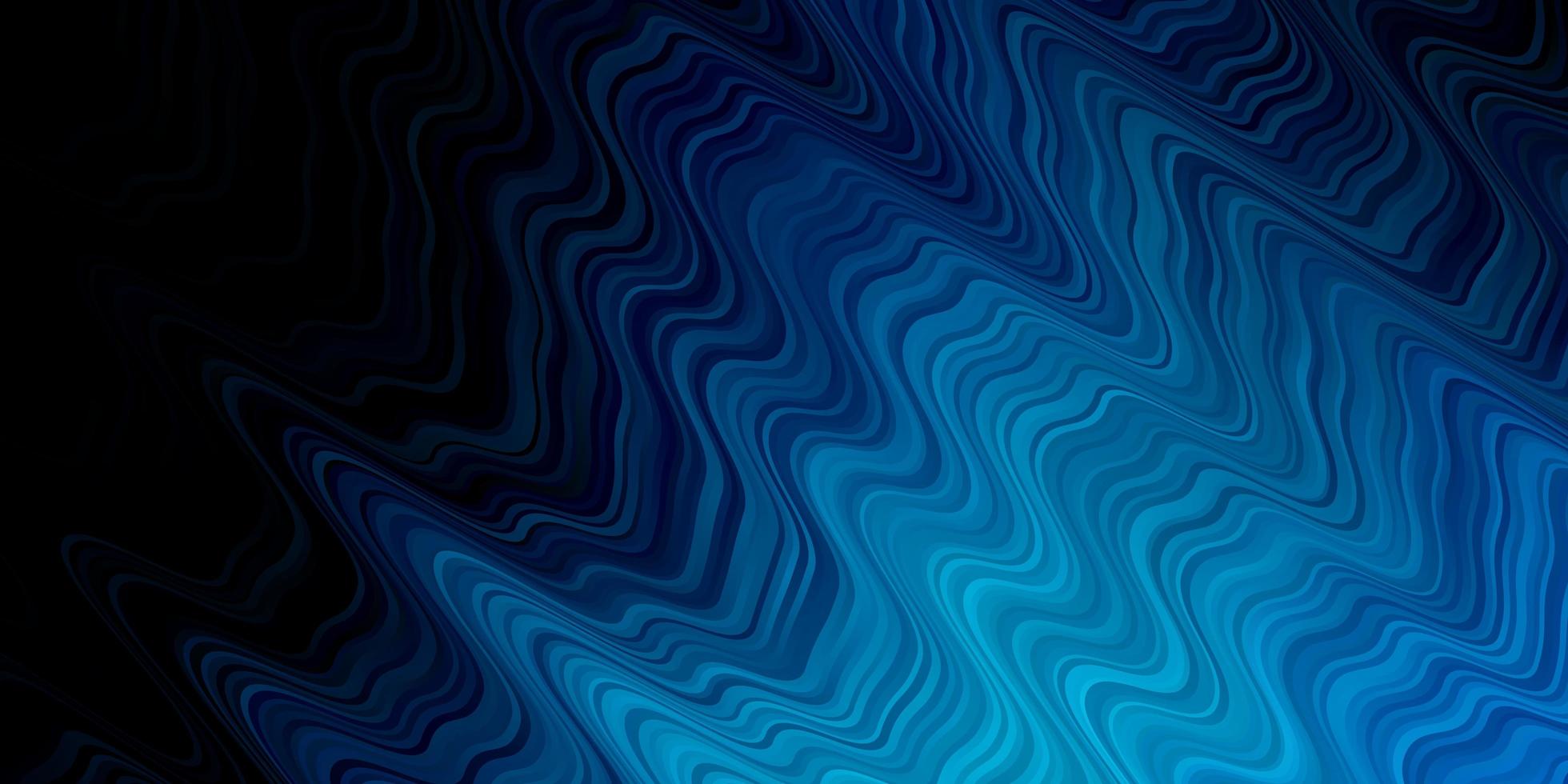 Dark blue template with lines. vector